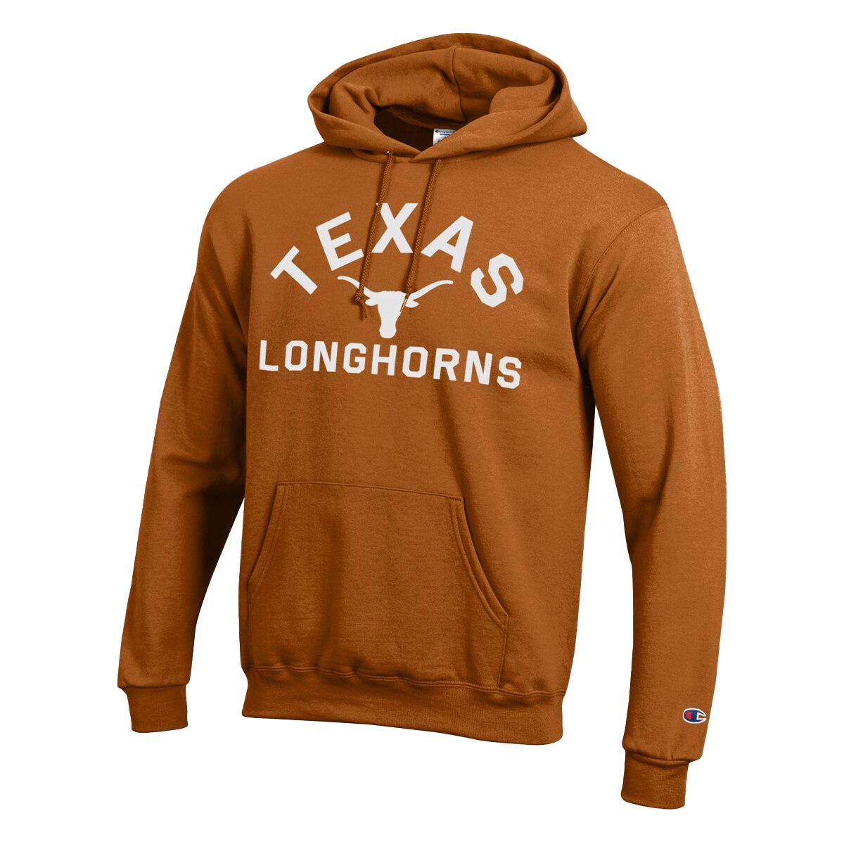 Champion Texas Over Logo Arch Fleece Hoodie