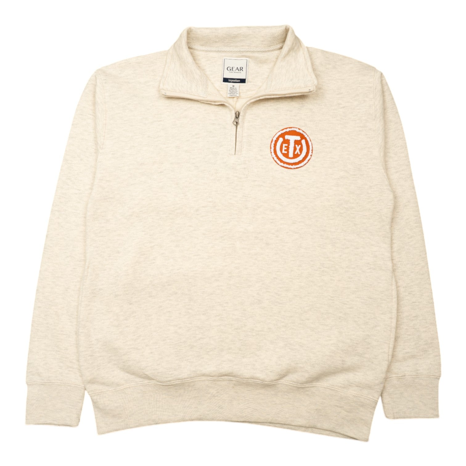 Texas Exes Chenille Patch Quarter Zip | University Co-op