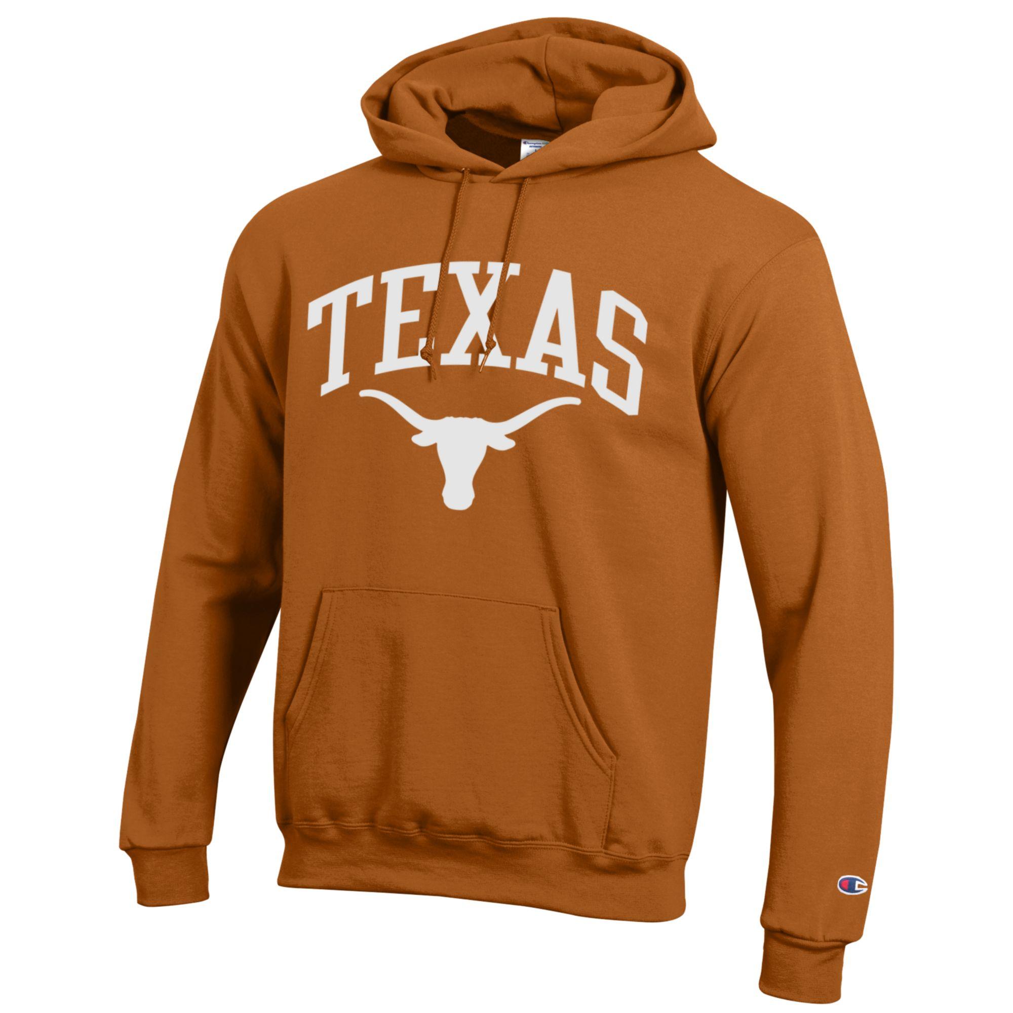 トップス champion Foodie brown orange Champion Arch Texas Over Longhorn Hoodie | University Co-op