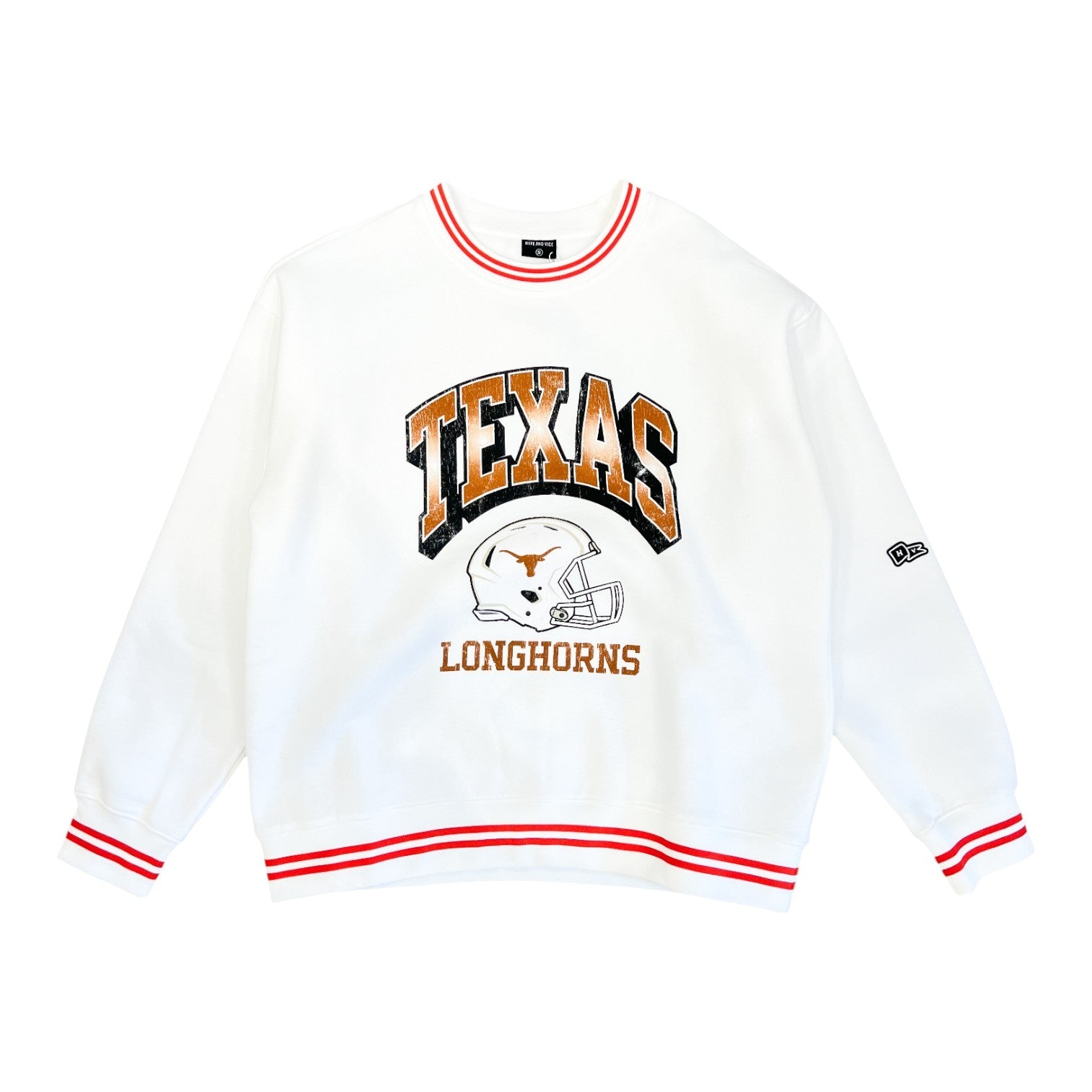 Hype And Vice Texas Longhorns Arch Helmet Crew
