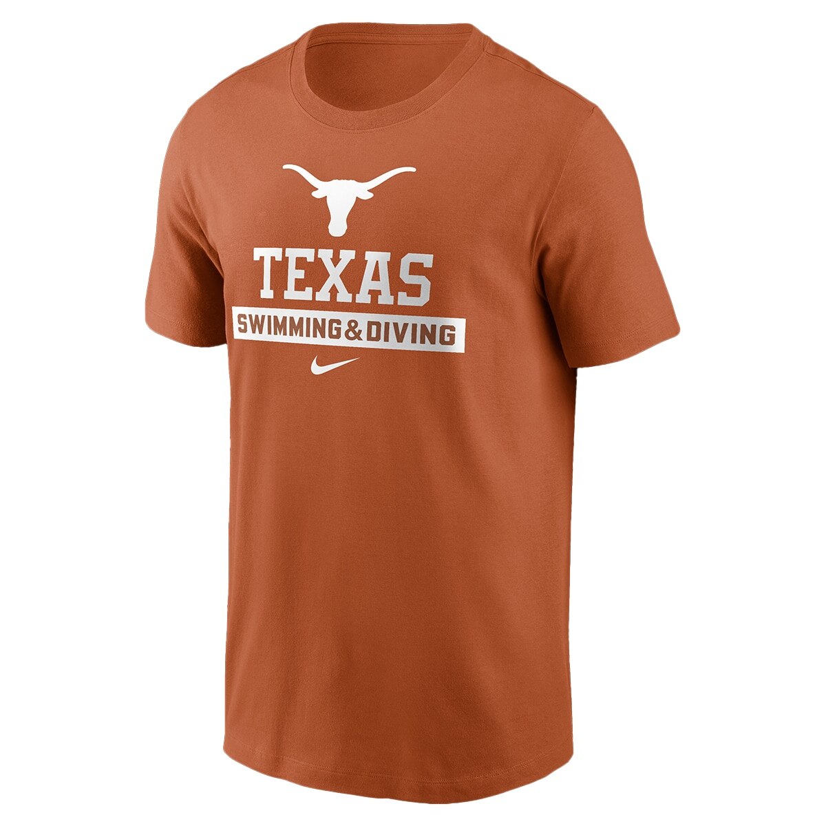 Nike Texas Longhorns Block Swimming & Diving Tee
