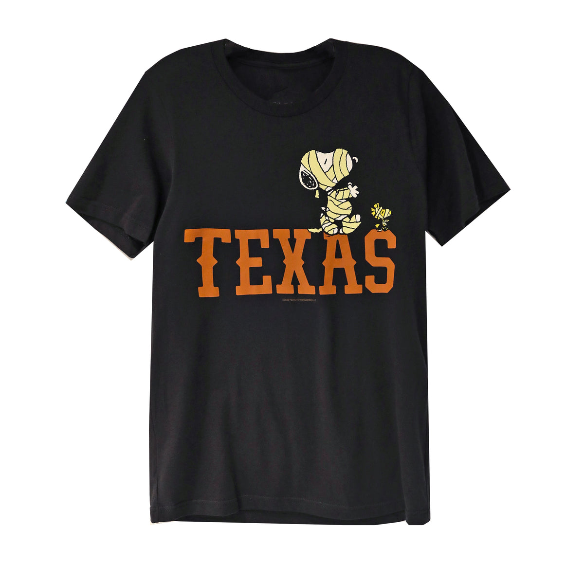 Texas Longhorns Peanuts Mummy Halloween Tee