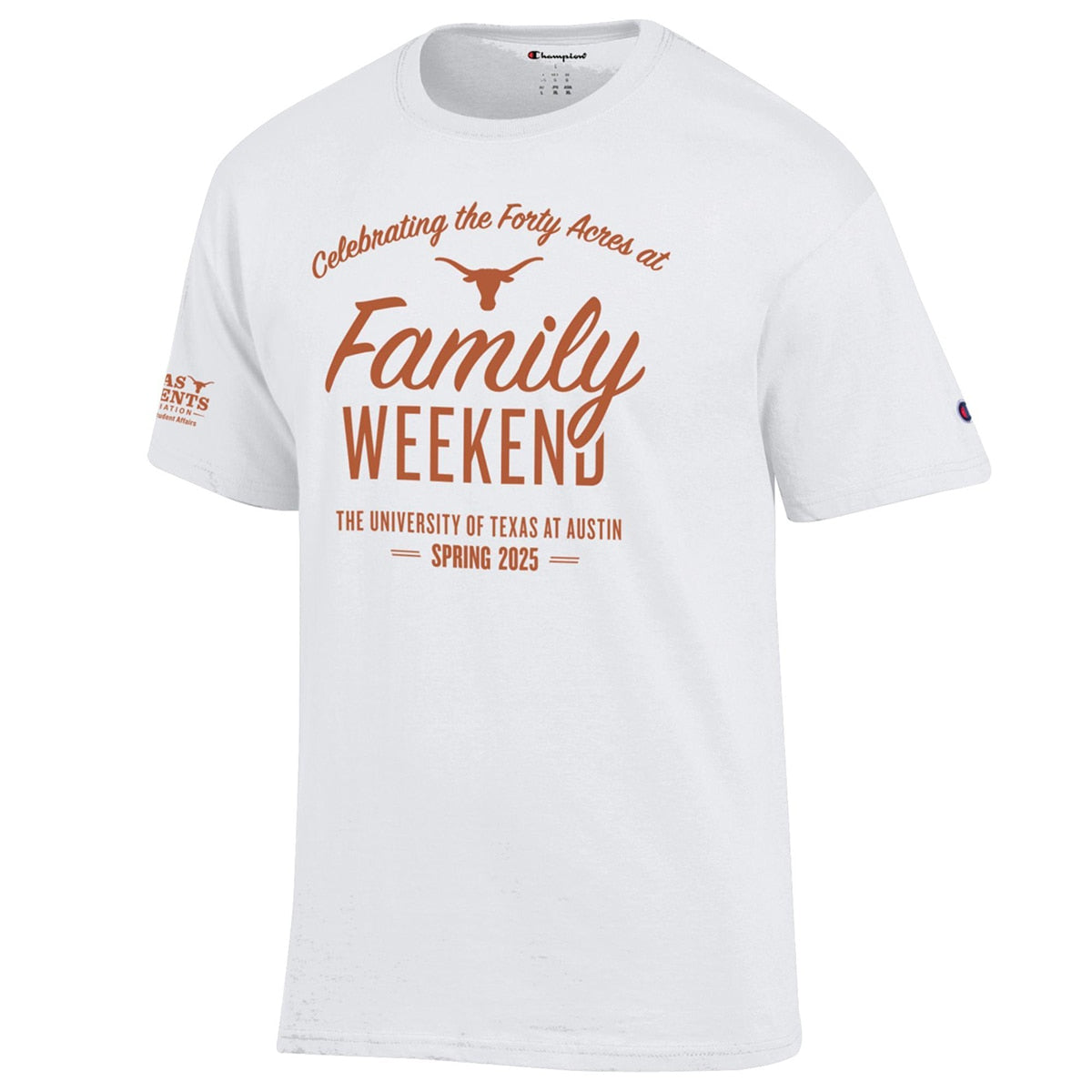 2025 University of Texas Family Weekend Tee