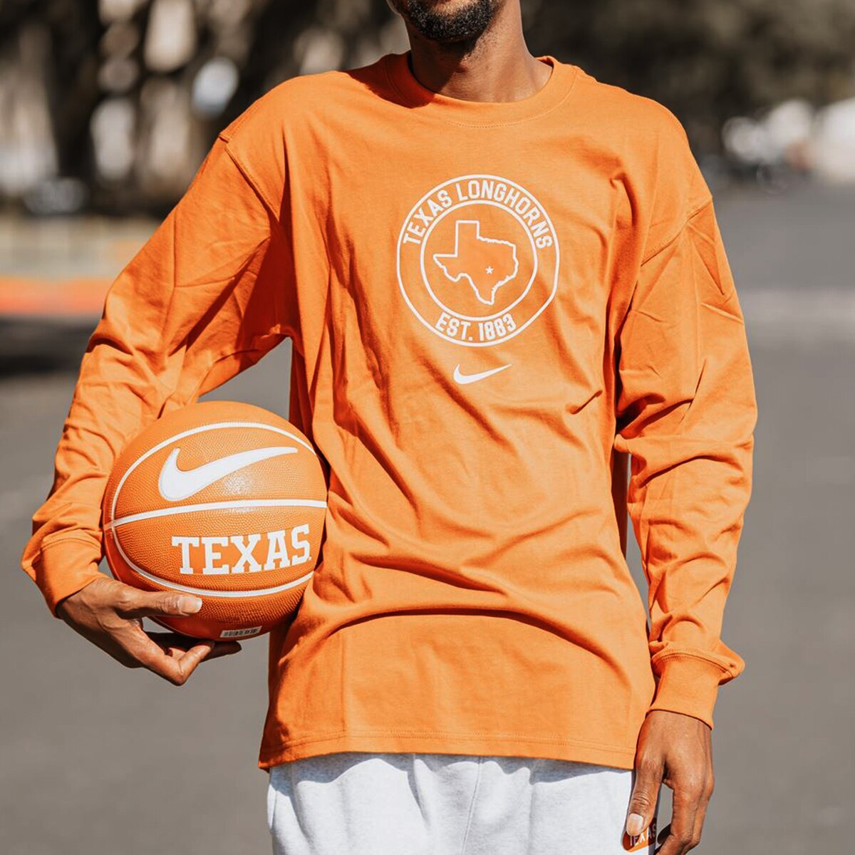 Nike Texas Longhorns Max90 Long-Sleeve T-Shirt