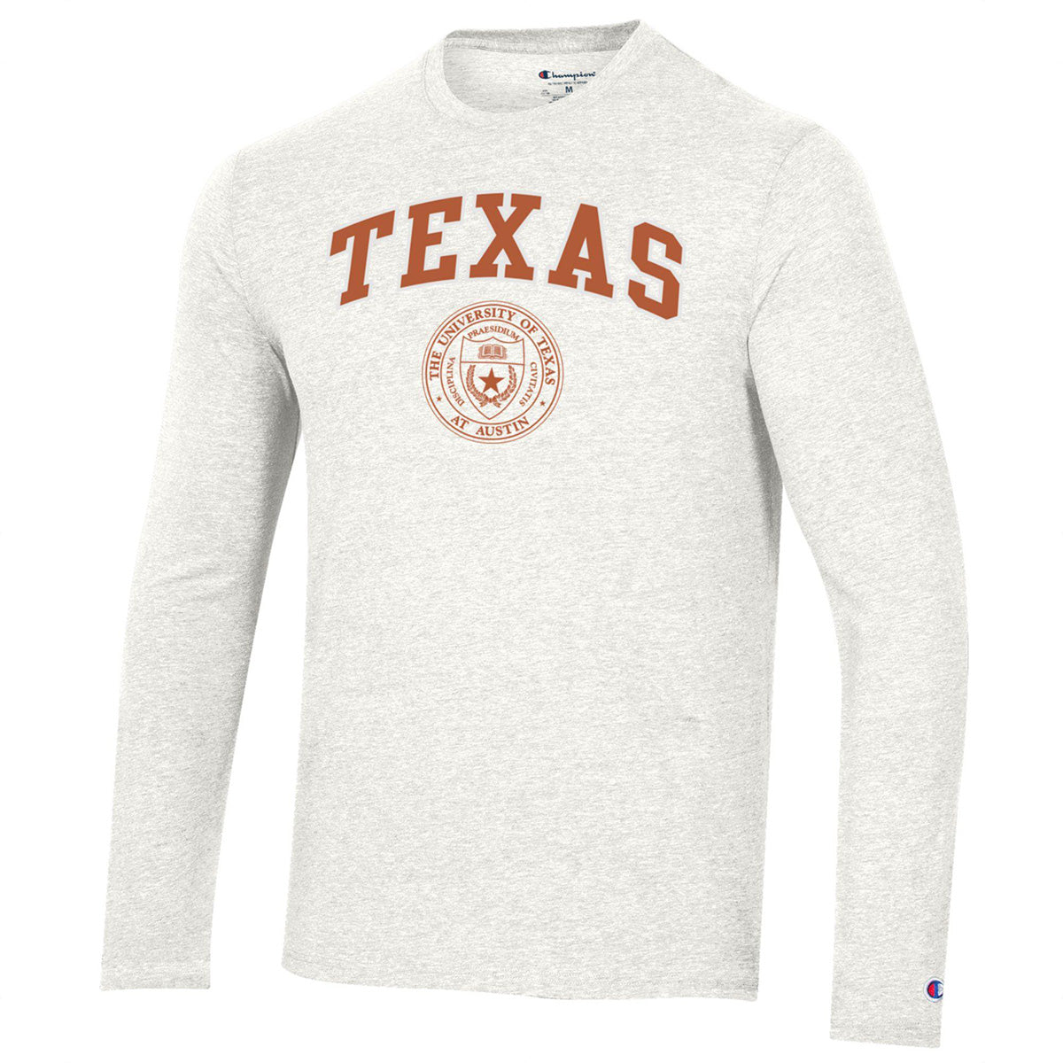 Champion University of Texas Seal Tri-Blend Long Sleeve Tee