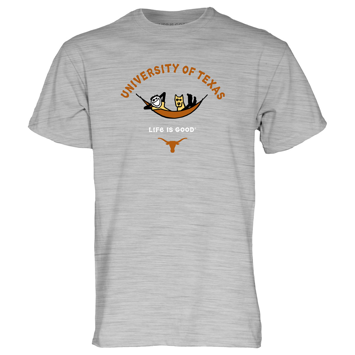 Texas Longhorns Life Is Good Jake Relaxing Tee