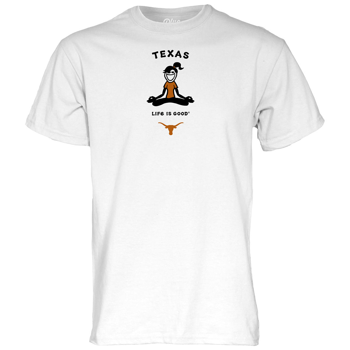 Texas Longhorns Life Is Good Jackie Yoga Tee