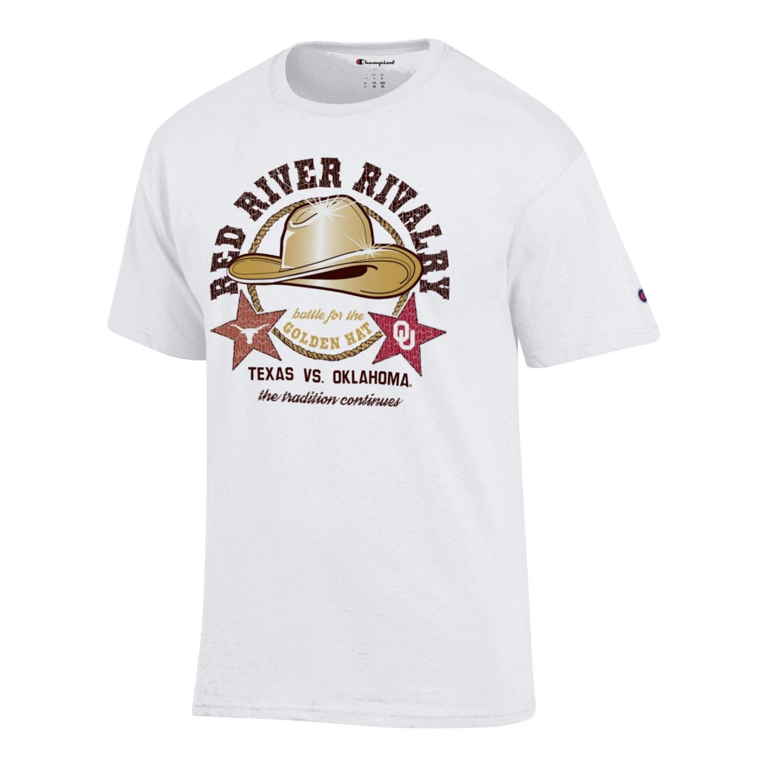 Champion Red River Rivalry Golden Hat Tee