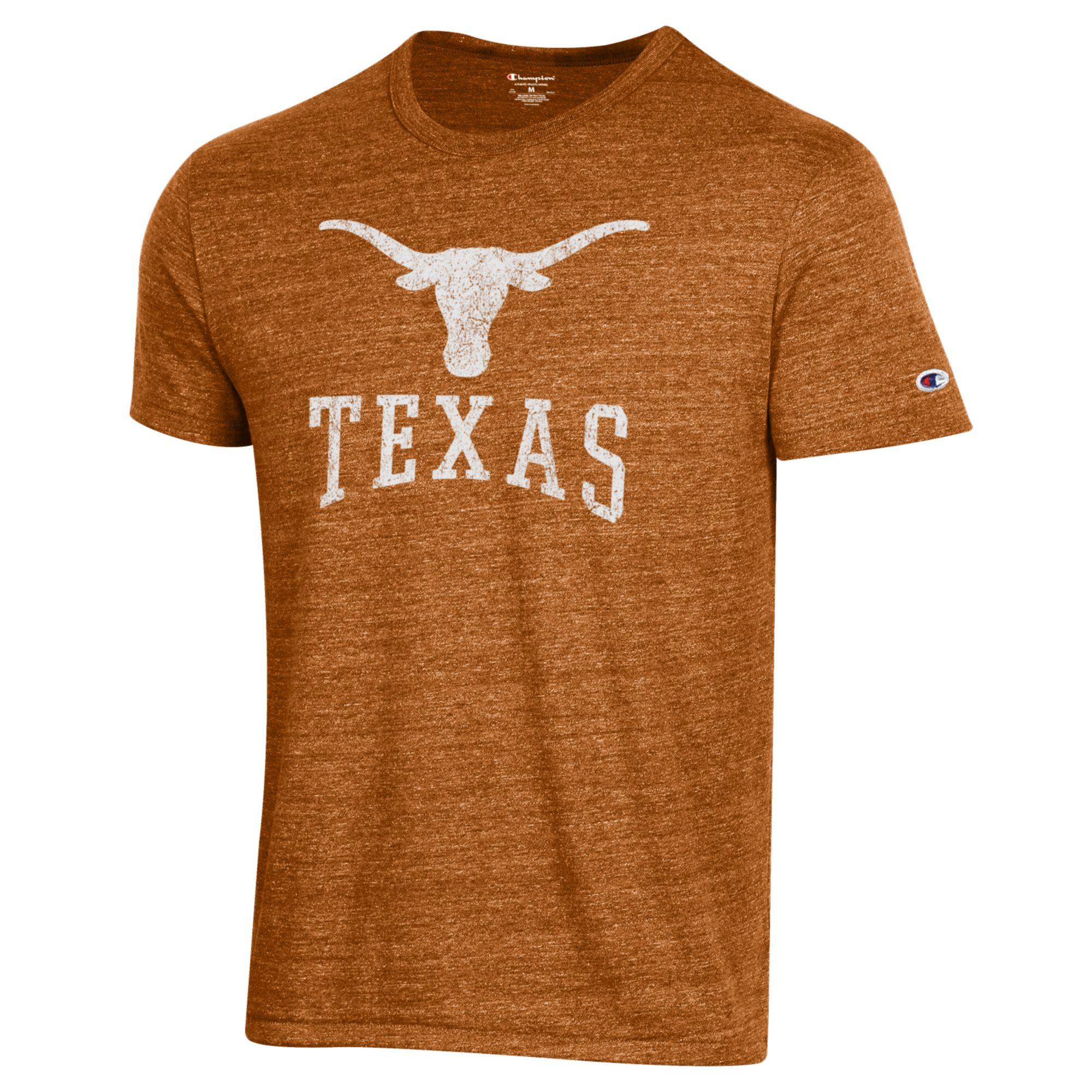 Champion Texas Longhorns Tri-Blend Tee