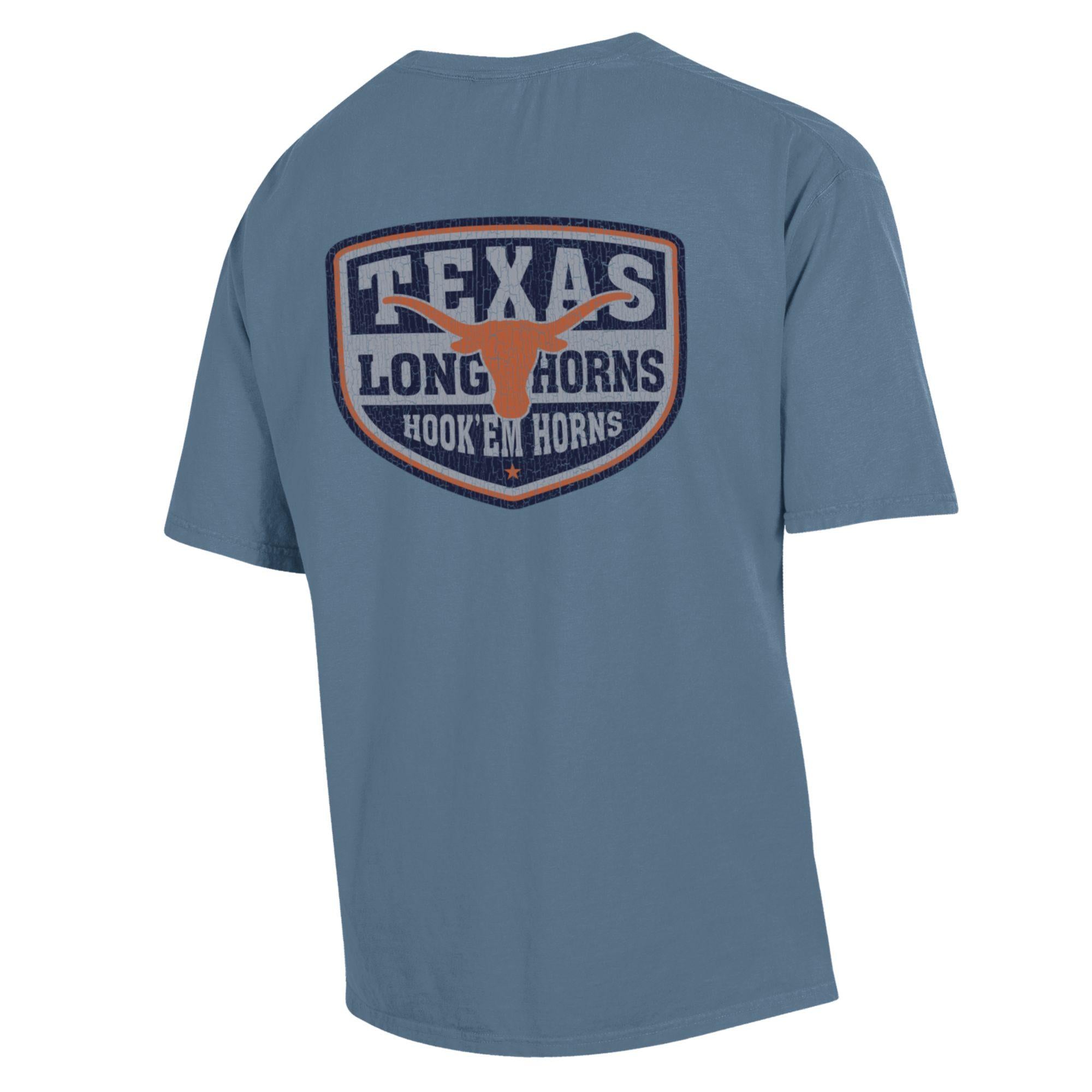 Texas Longhorns Shield Pocket ComfortWash Tee
