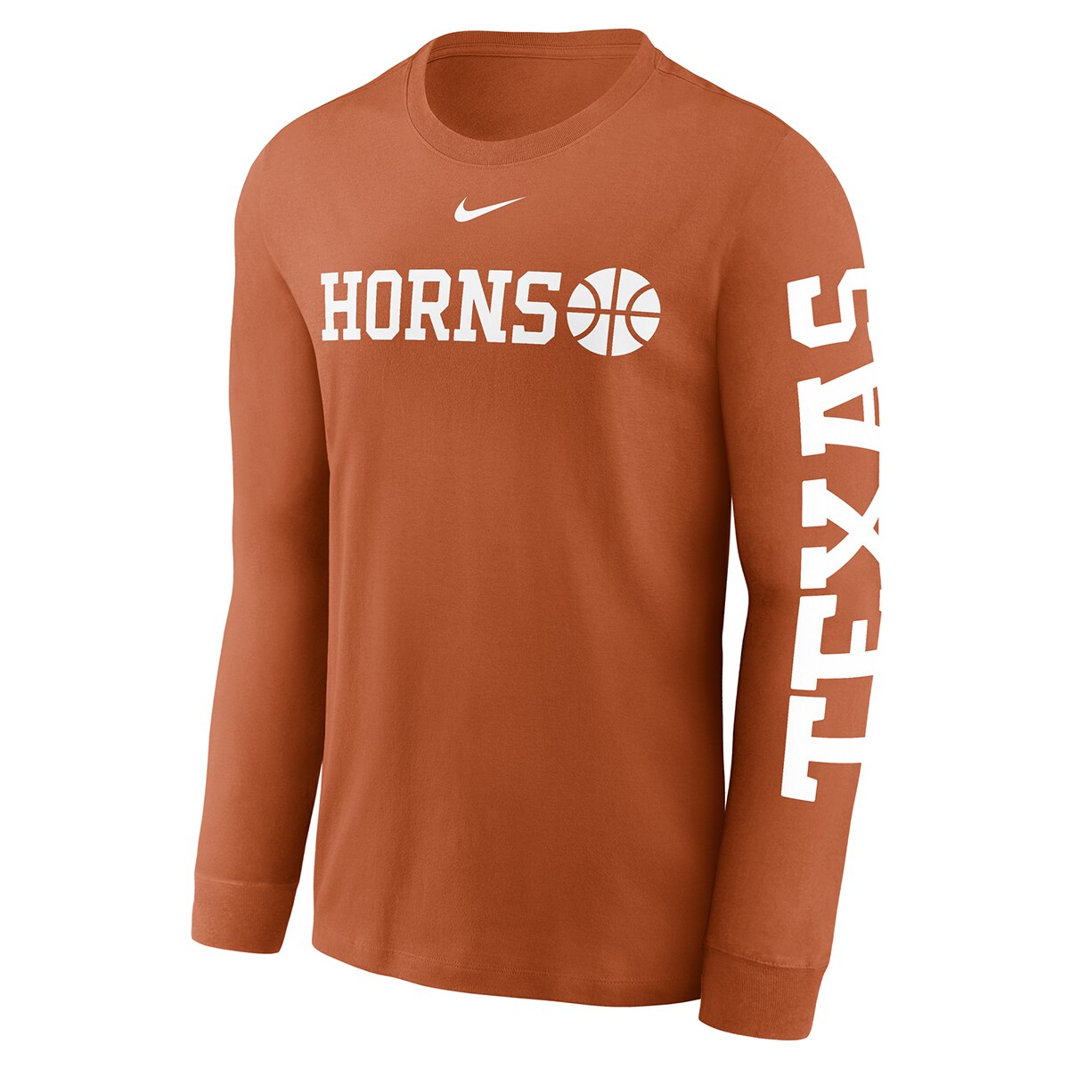 Nike Texas Longhorns Basketball Long Sleeve Tee