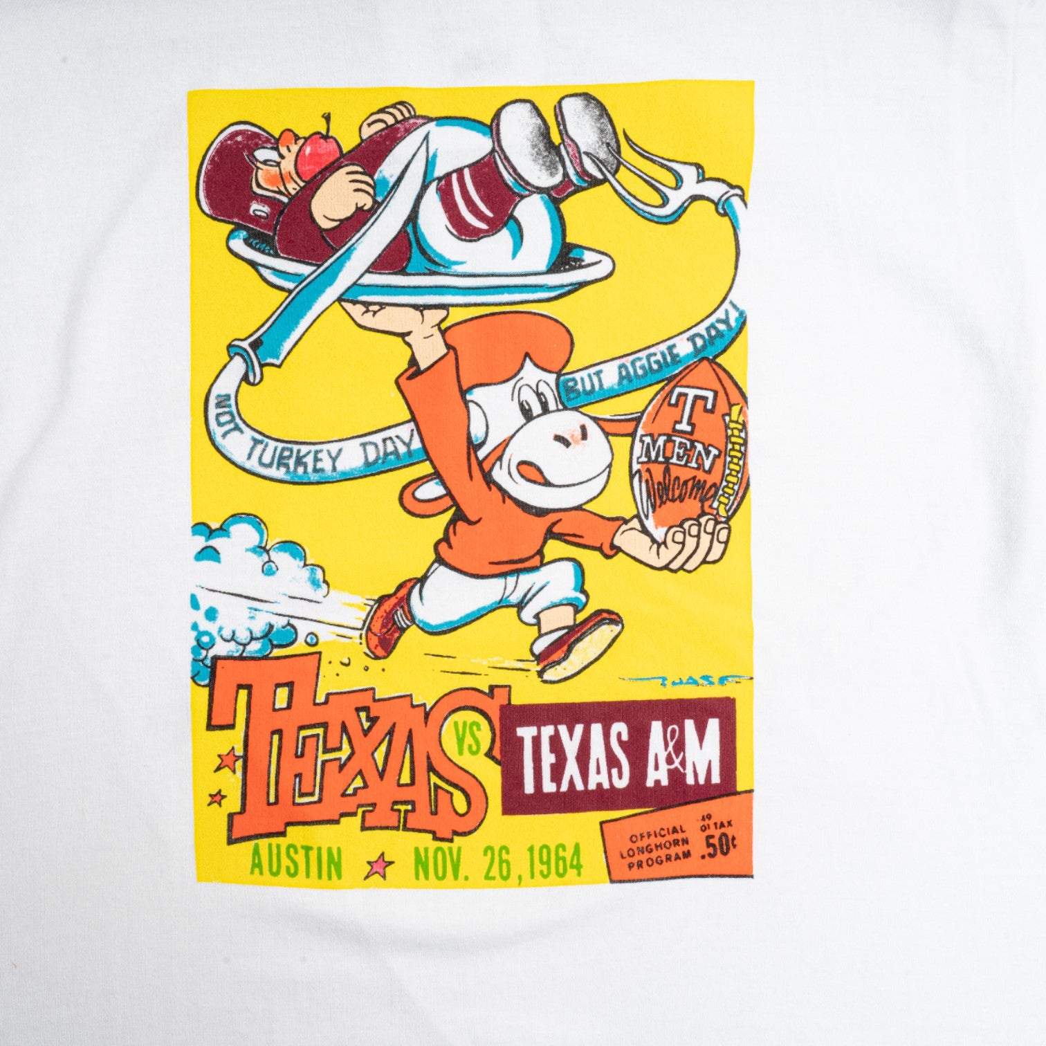 Texas Longhorns Vault Aggie on a Plate Tee