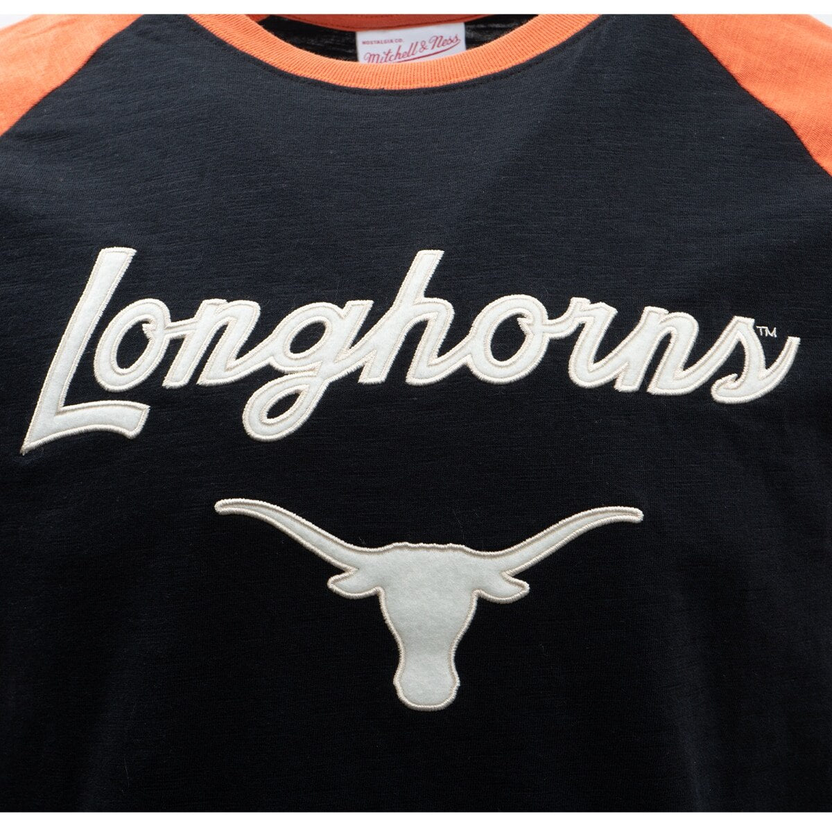 Mitchell & Ness Texas Longhorns Script Slub Tee