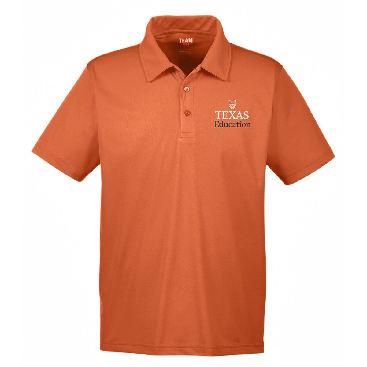 University of Texas School of Education Command Polo