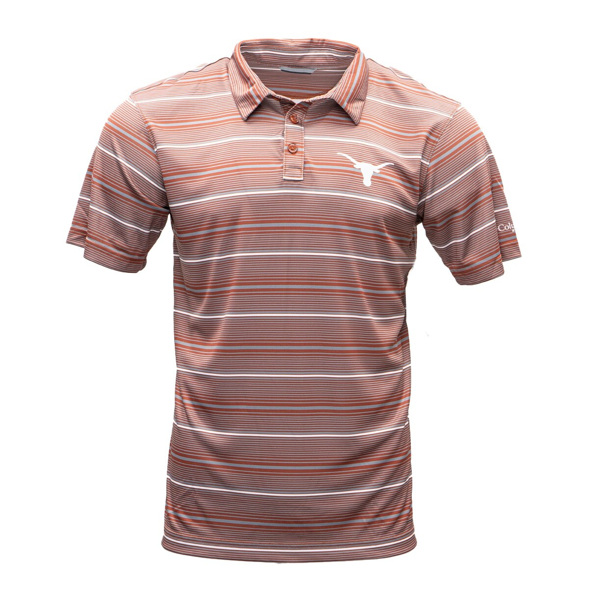 Columbia Texas Longhorns Super Terminal Stripe Polo