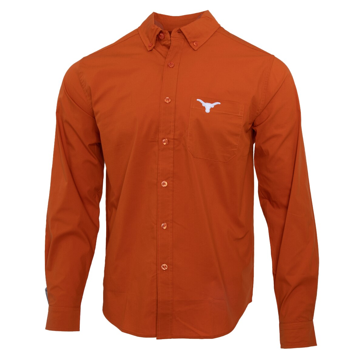 Antigua Texas Longhorns Flight  Long Sleeve Dress Shirt