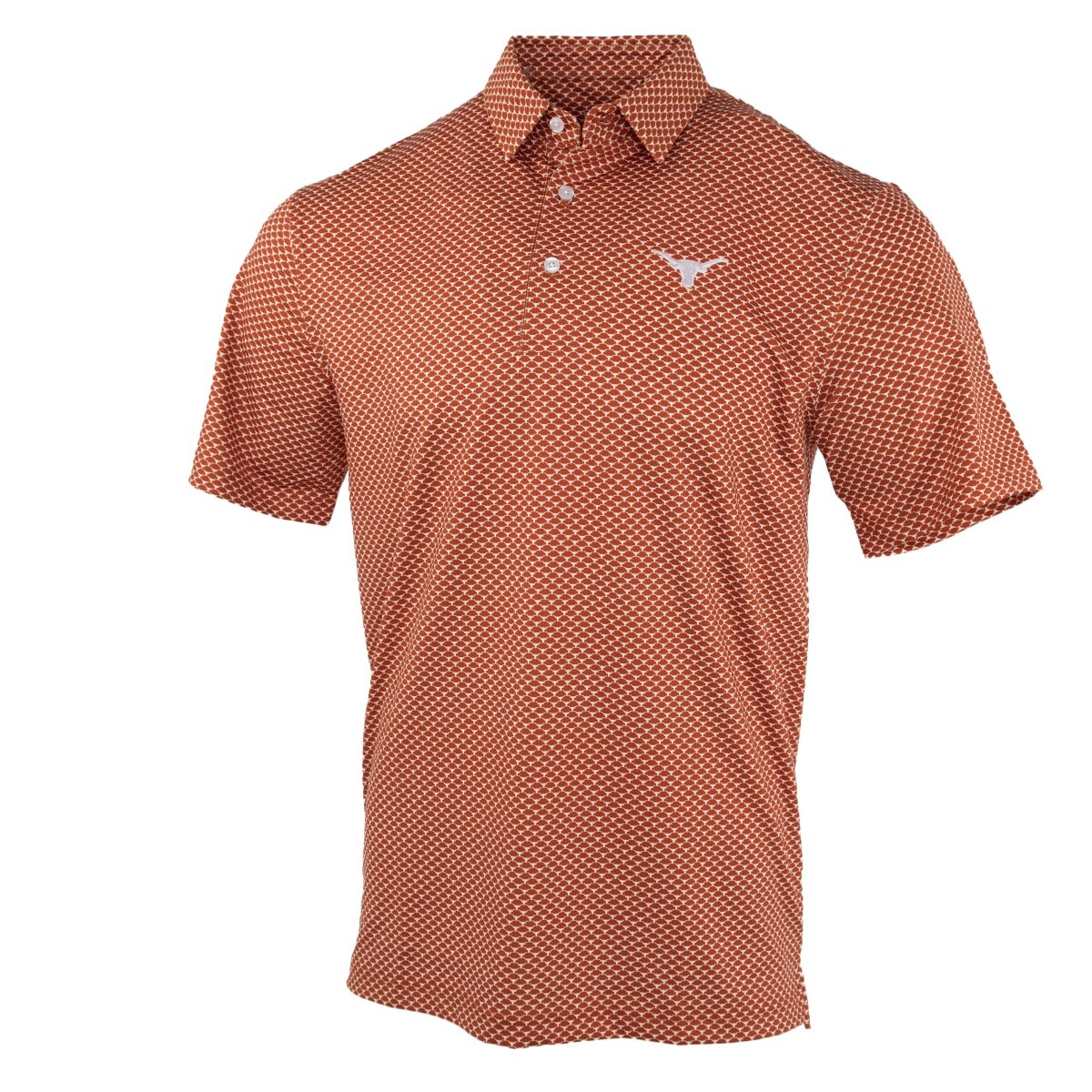 Forty Acres Texas Longhorns AOP Ecotec Polo