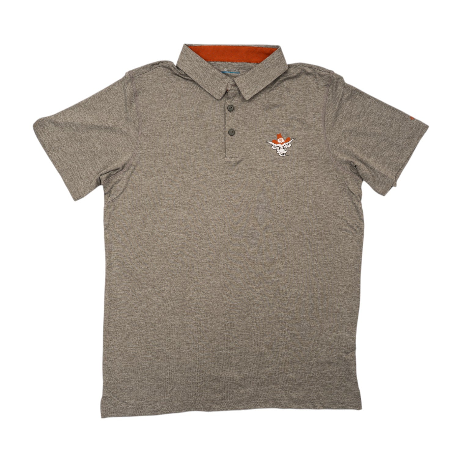 Columbia Texas Longhorns Vault Tech Trail Polo