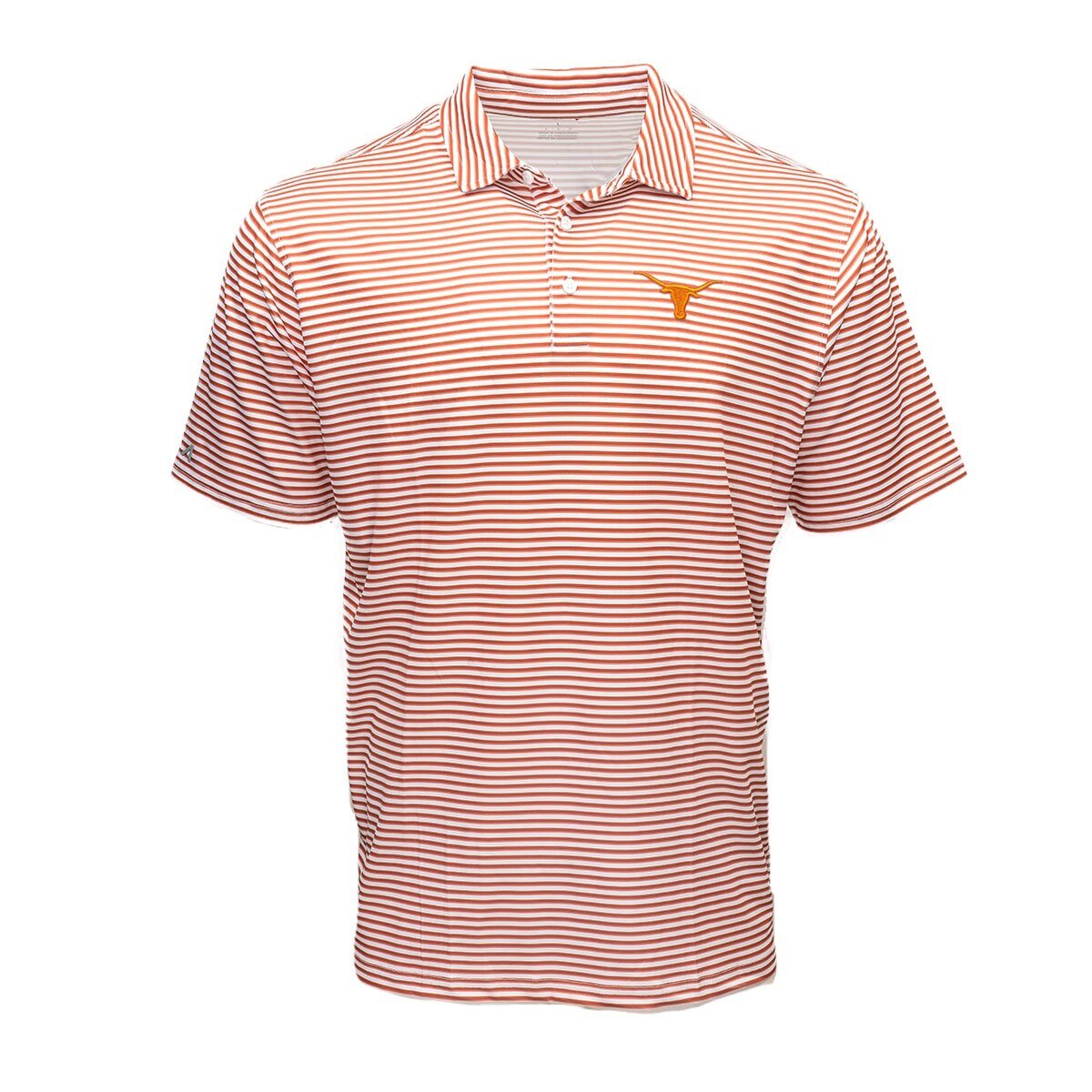 Antigua Texas Longhorns Skills Stripe Polo