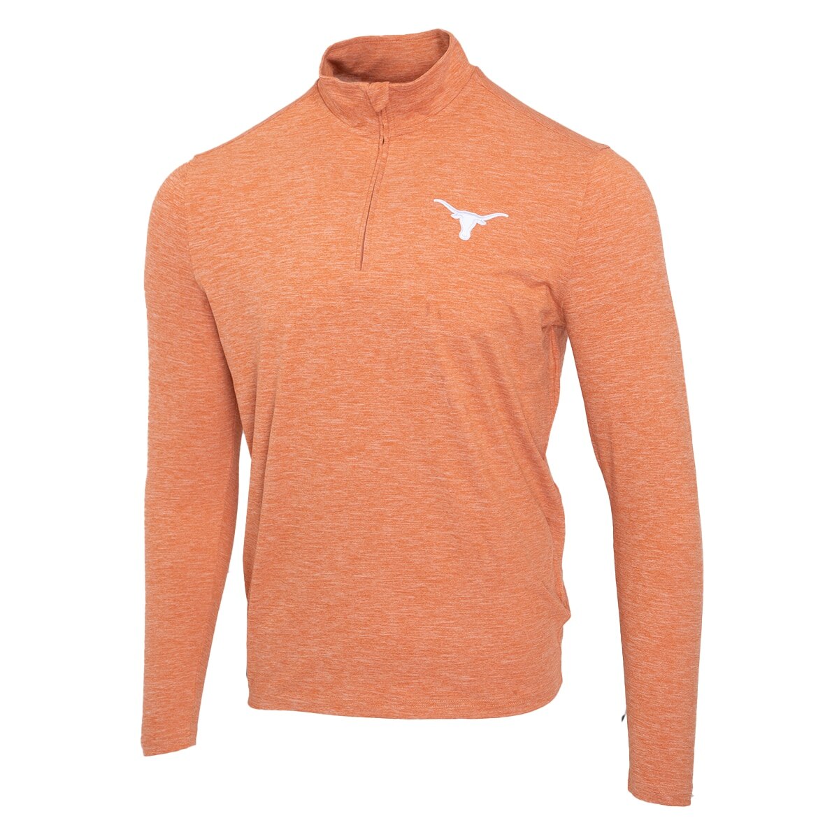 Antigua Texas Longhorns Hunk Quarter Zip Pullover