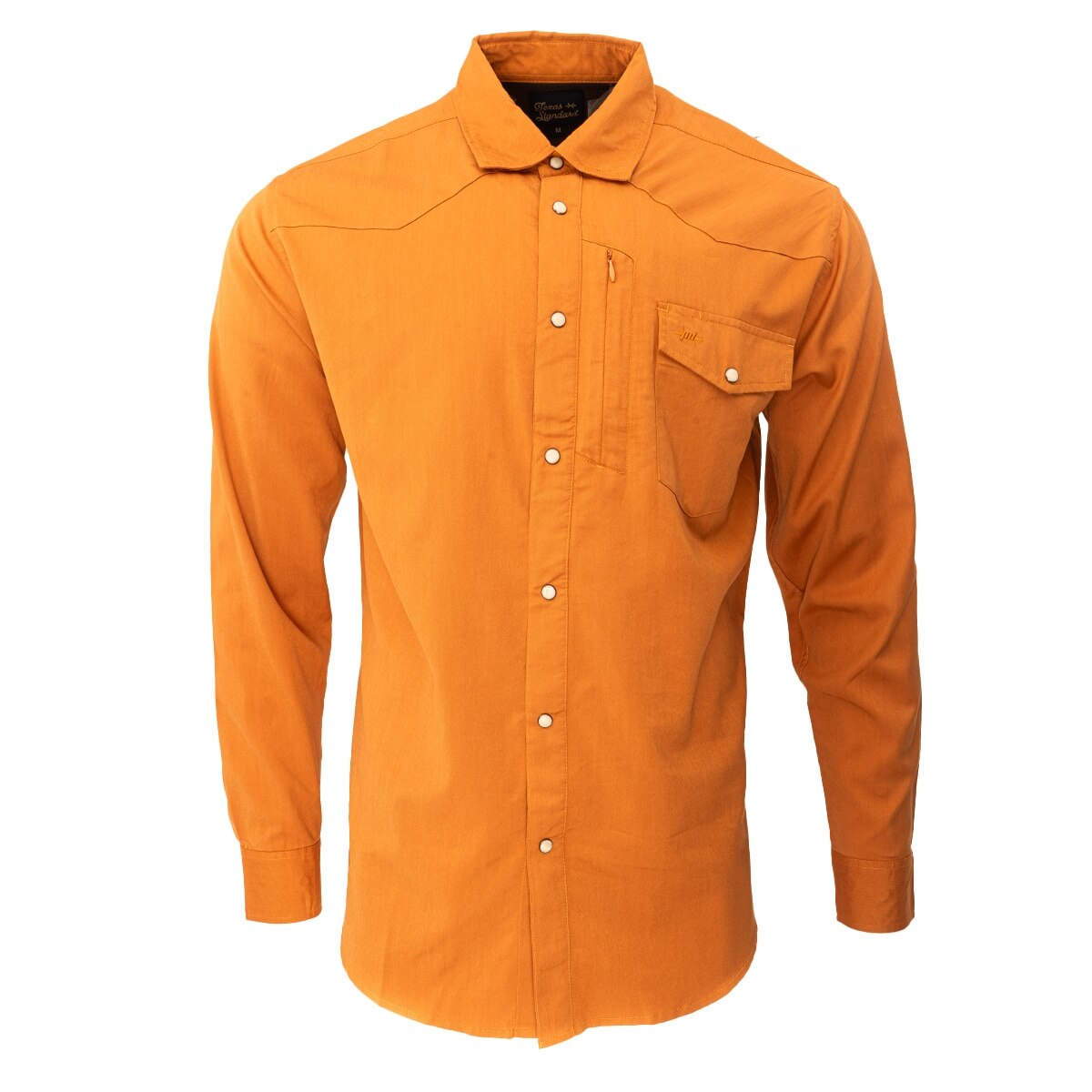 Texas Standard Western Field Dress Shirt Burnt Orange / XL Texas Standard Western Field Dress Shirt Burnt Orange / XL