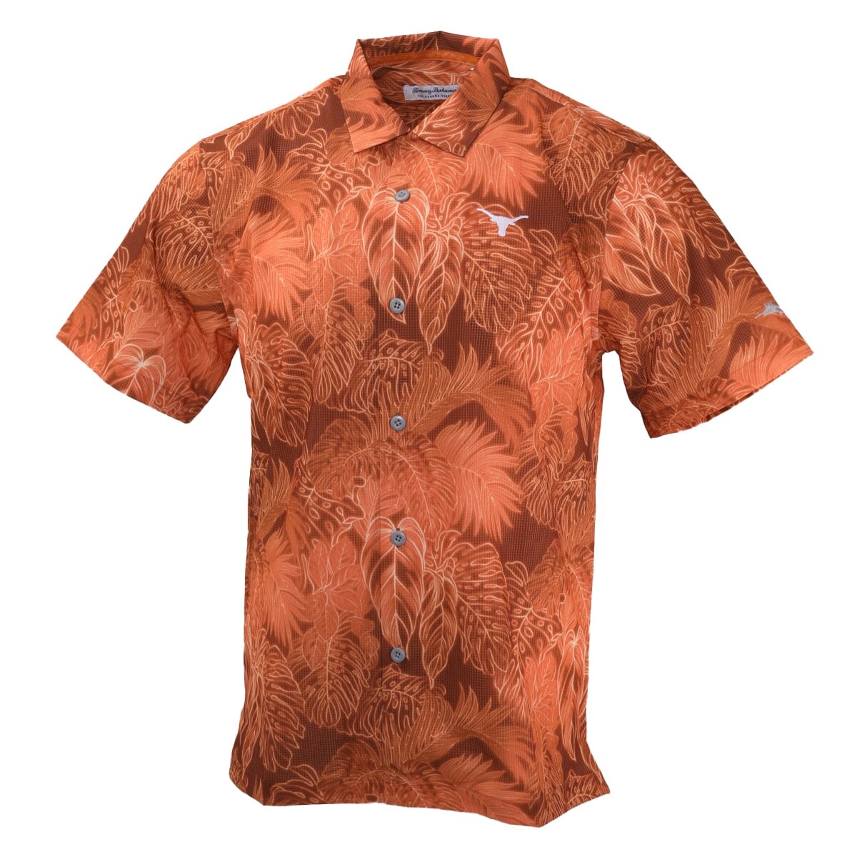 Tommy Bahama Texas Longhorns Luminescent Fronds Camp Shirt