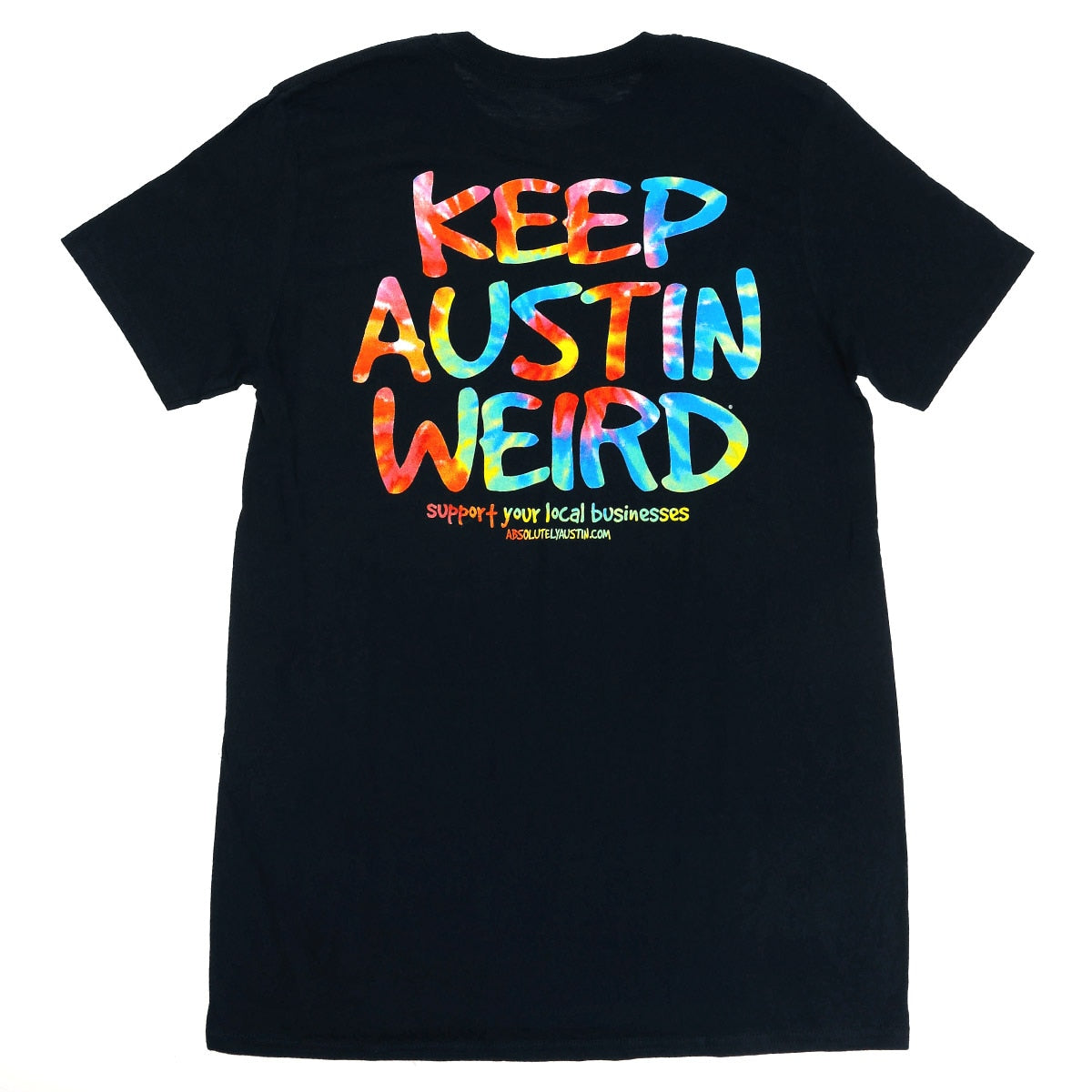Keep Austin Weird Tie Dye Print Tee
