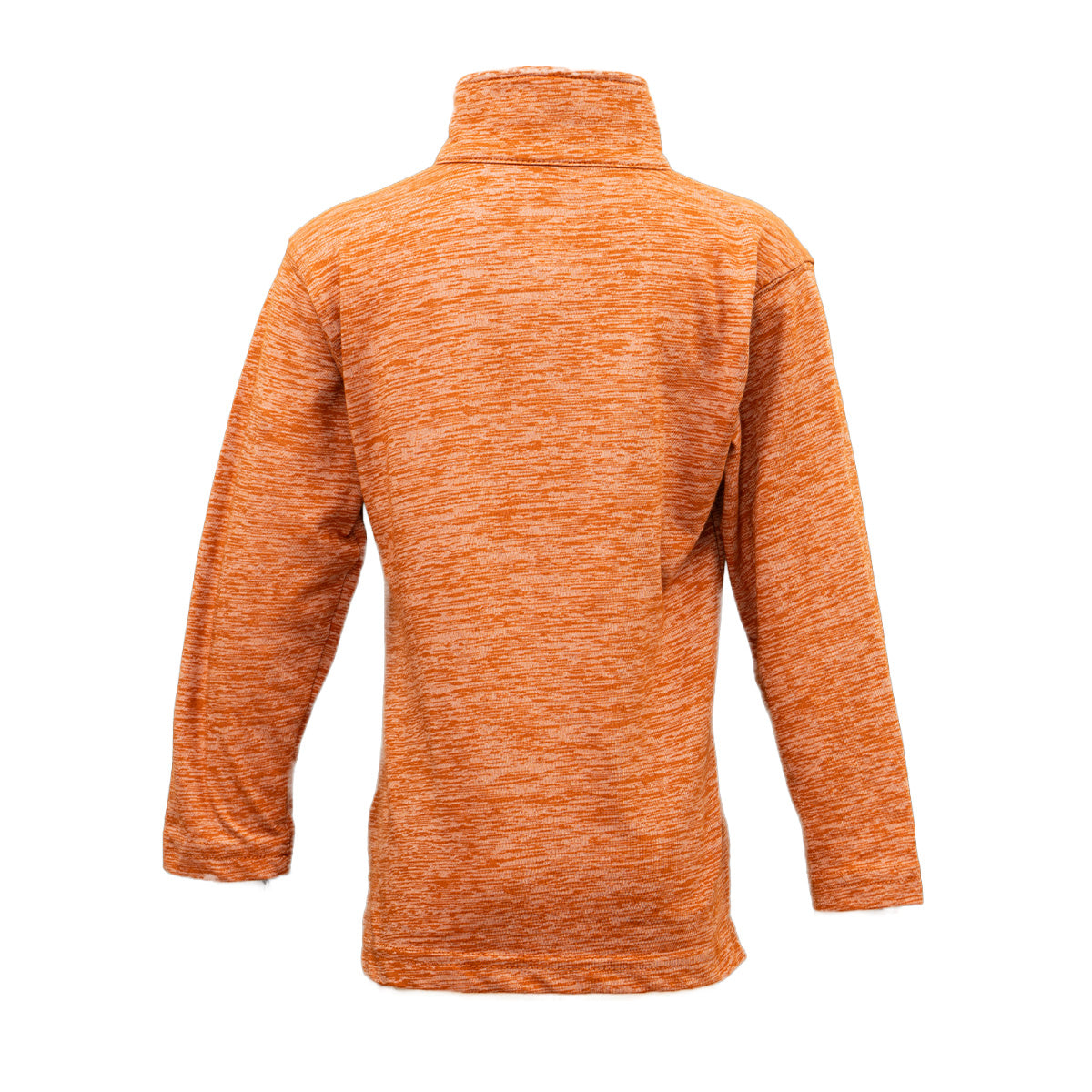 Toddler Texas Longhorns Cloudy Yarn Quarter Zip
