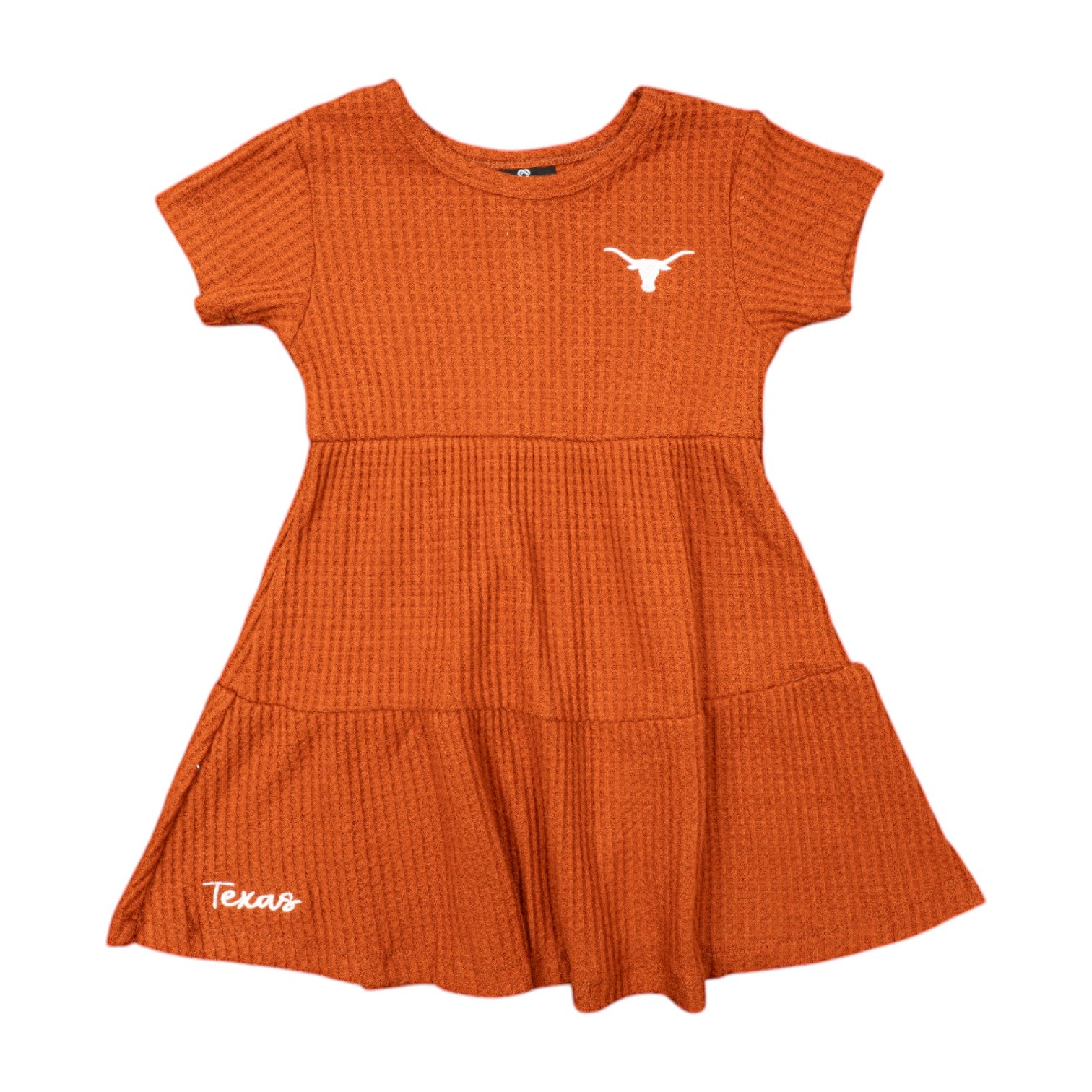 Toddler Texas Longhorns Waffle Dress