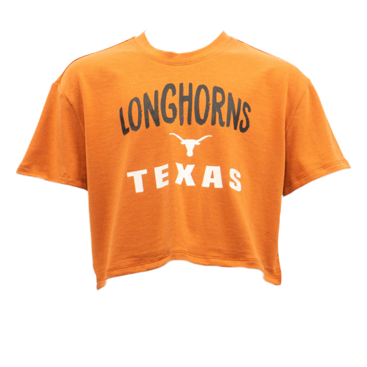 Youth ZooZatZ Texas Longhorns Boxy Crop Tee | University Co-op