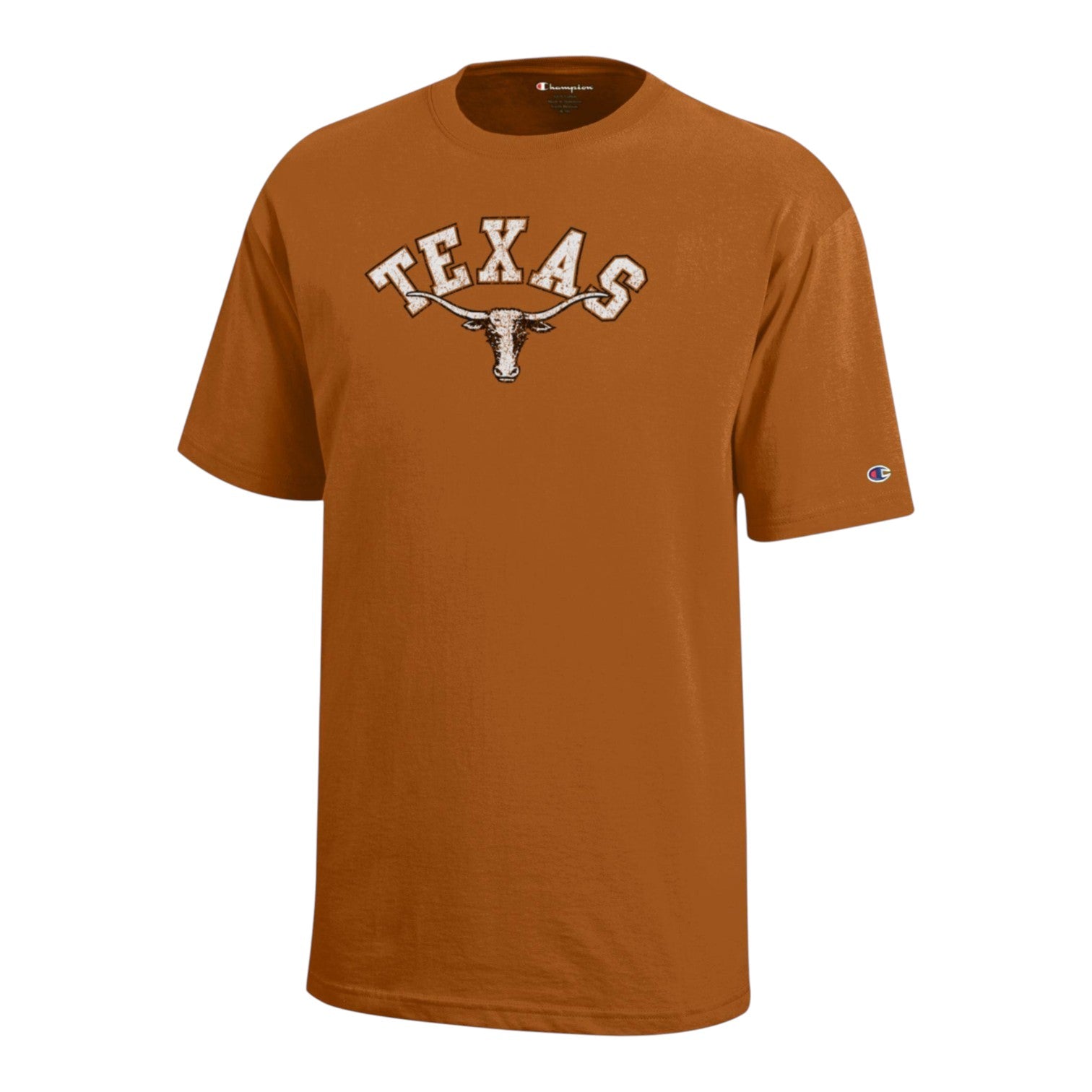 Youth Champion Arch Texas Longhorns Arch Vault Tee
