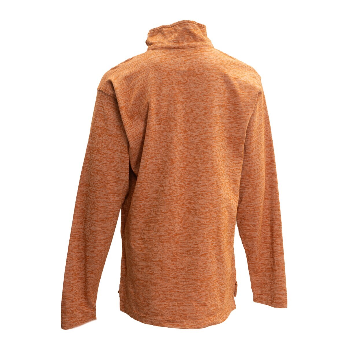 Youth Texas Longhorns Cloudy Yarn Quarter Zip