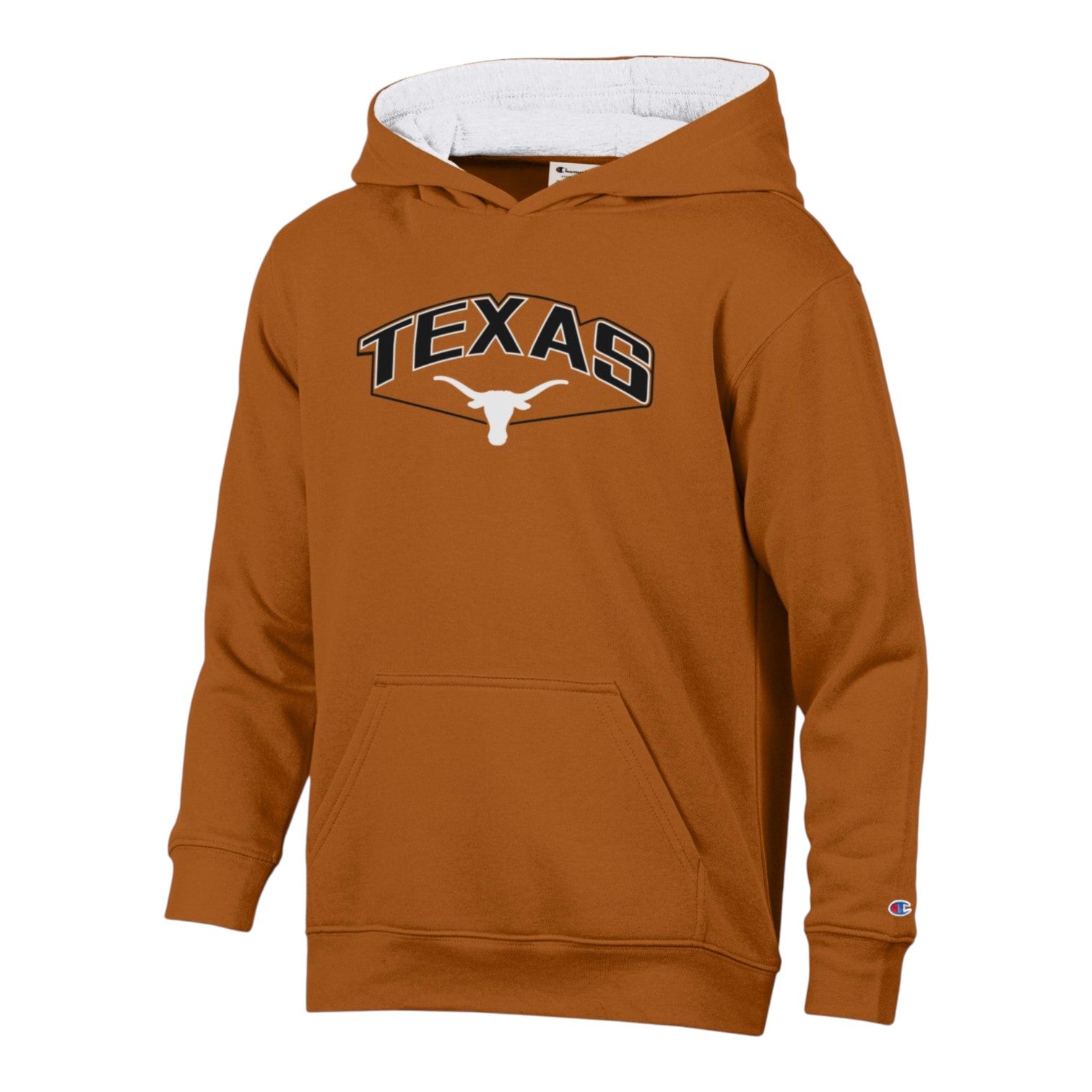 Youth Champion Texas Longhorns Stadium Contrast Hoodie