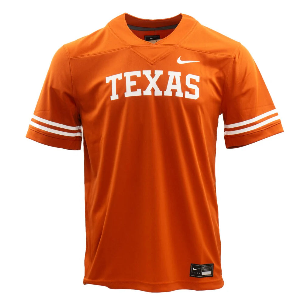 Youth Custom NIL Nike Texas Longhorns Replica Football Jersey