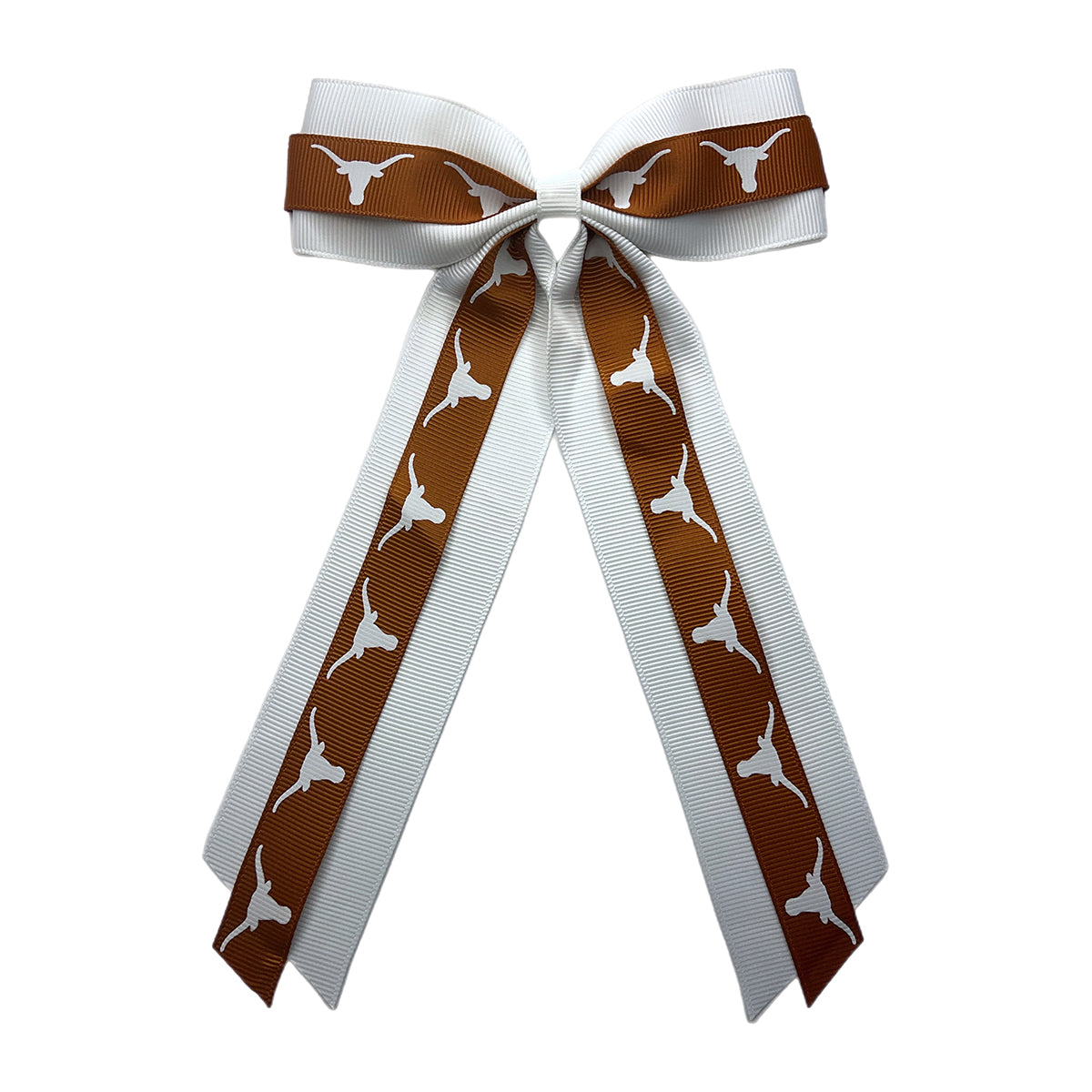 Texas Longhorns Mini 2-Tone Cheer Bow
