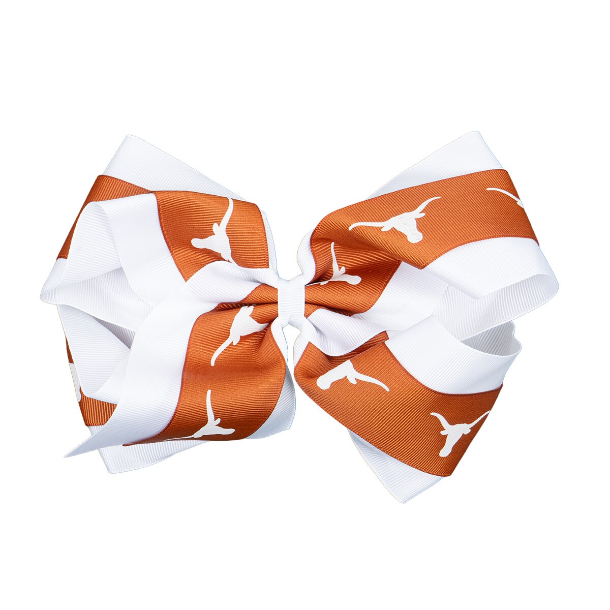 Texas Longhorns Jumbo Layered Bow - 3"