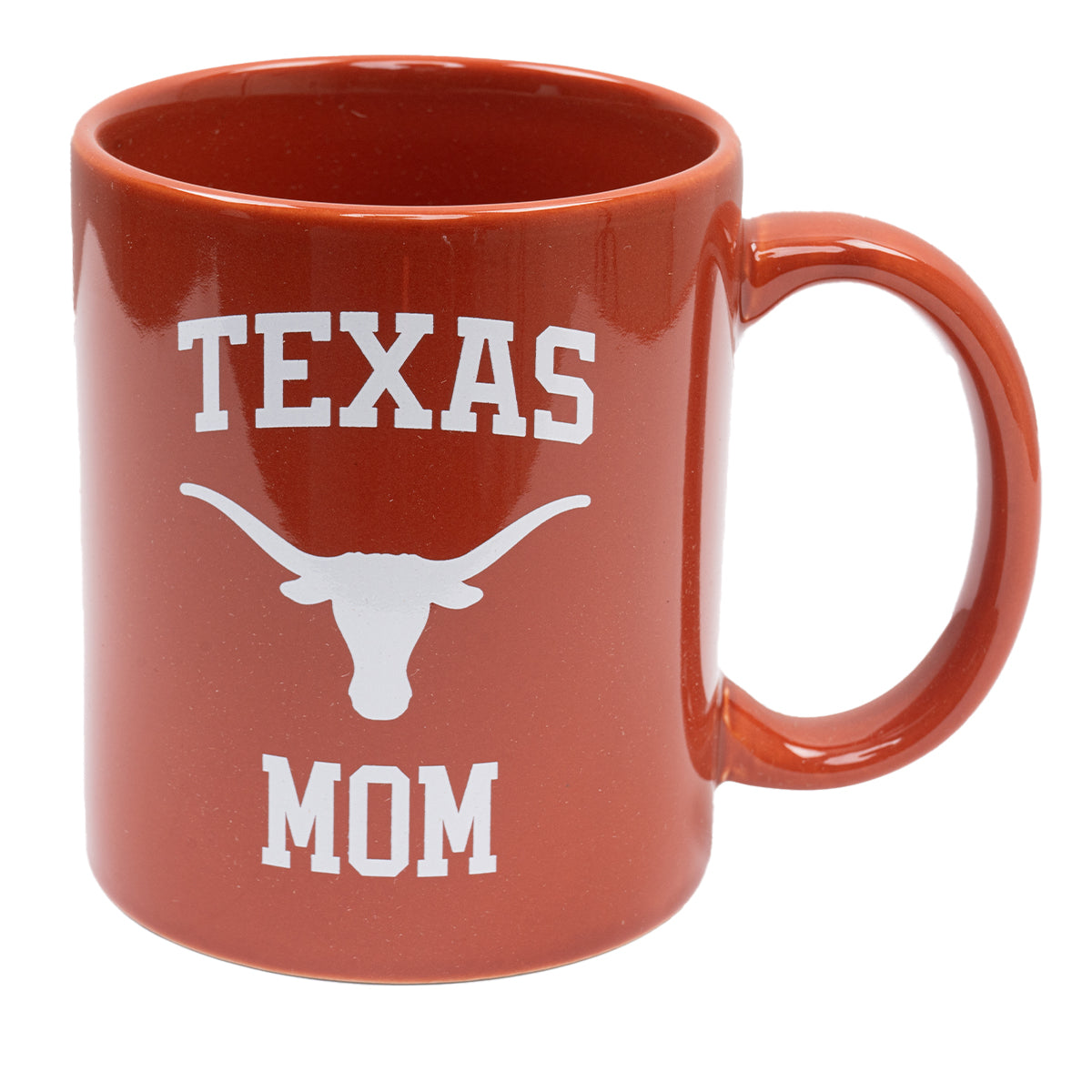 Texas Mom Over Longhorn Logo Mug