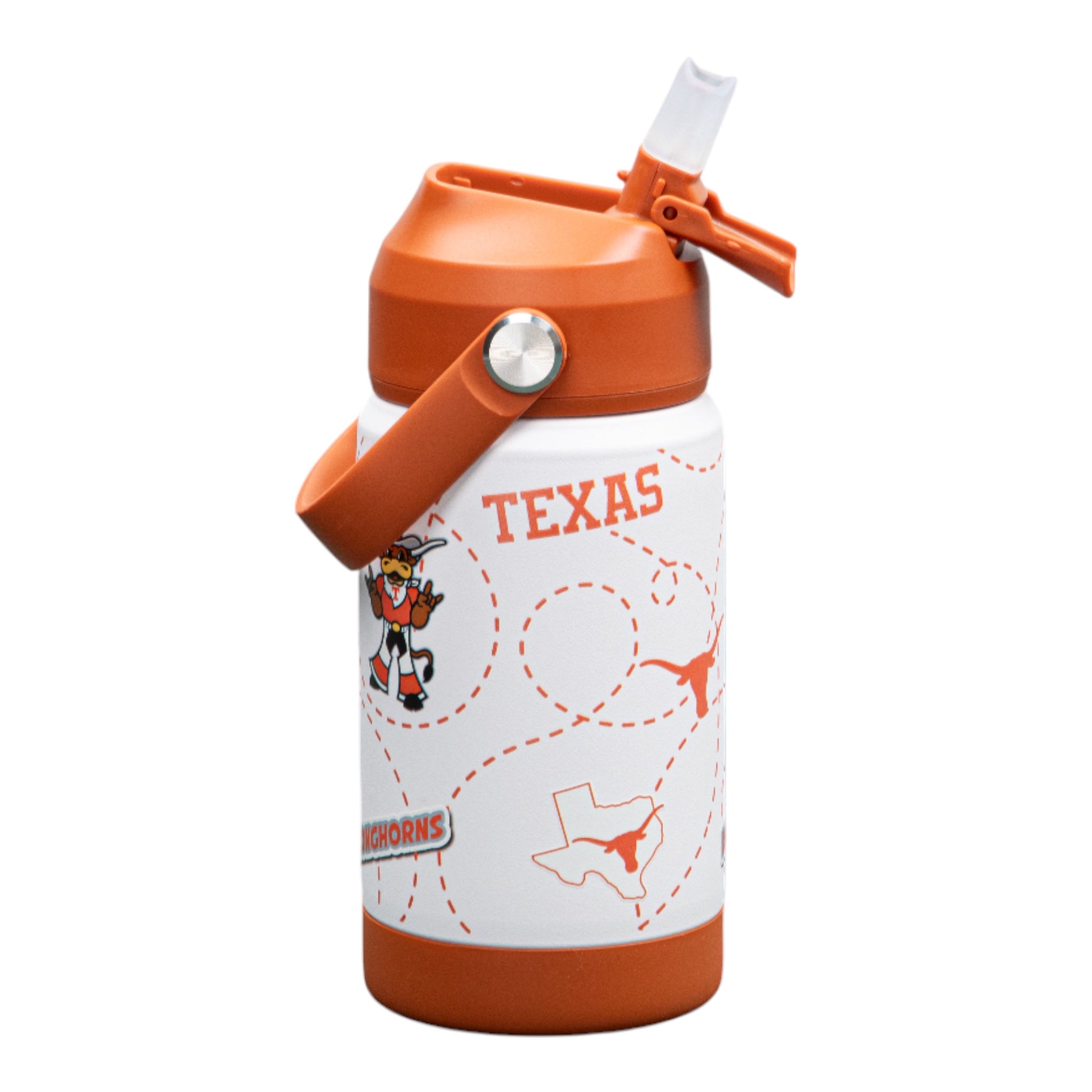 新品 Texas Longhorns ステンレスボトル 水筒 テキサス大学 Texas Longhorns Kids Stainless Bottle - 12oz | University Co-op