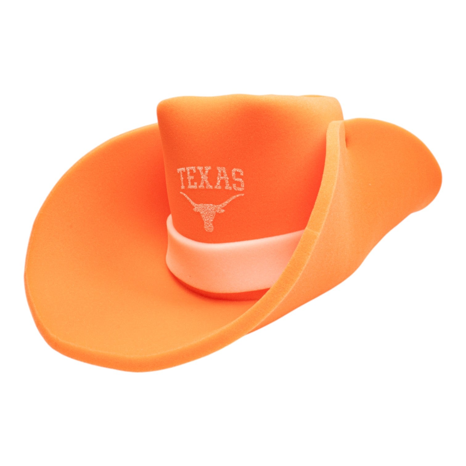 Texas Longhorns 30 Gallon Oversized Foam Cowboy Hat Burnt Orange