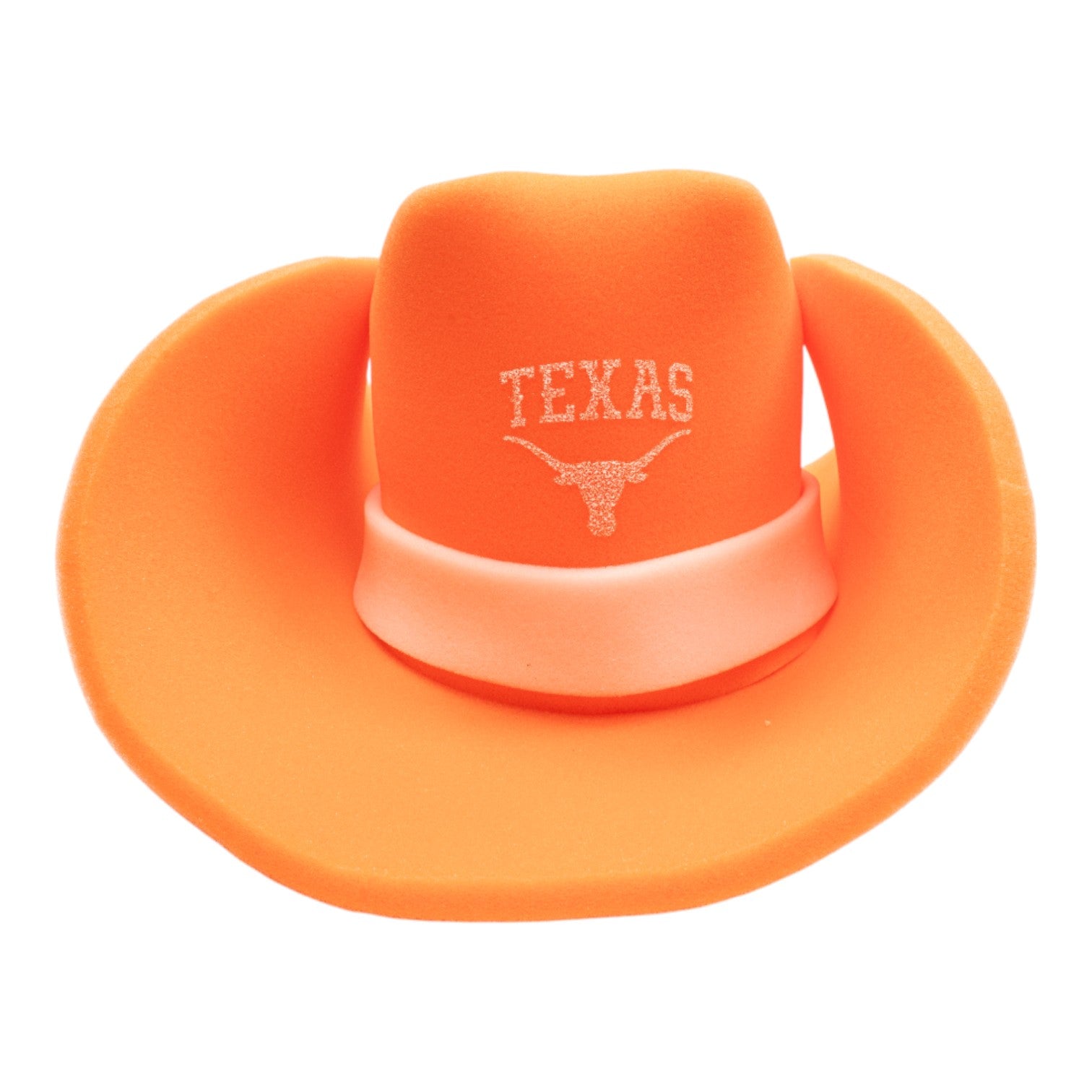 Texas Longhorns 30 Gallon Oversized Foam Cowboy Hat Burnt Orange