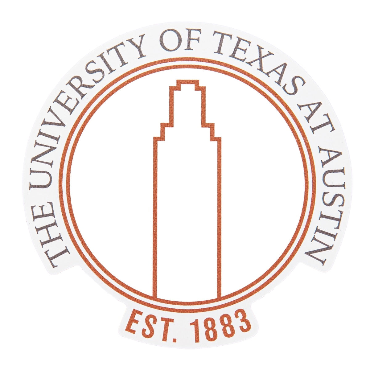 Texas Longhorns Vault Tower Decal