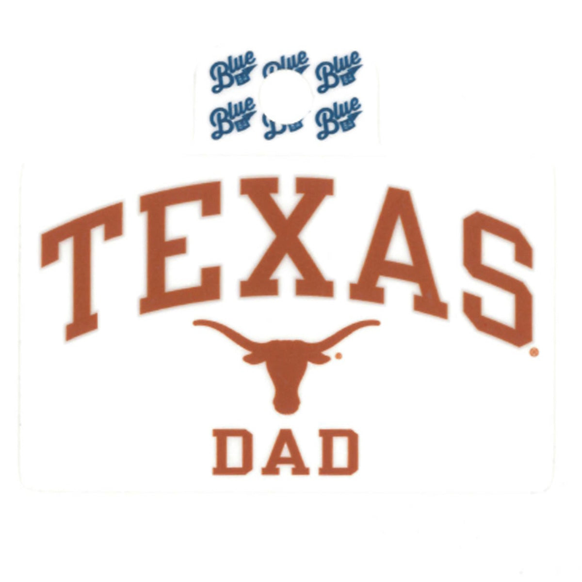 Blue 84 Longhorn Dad Sticker