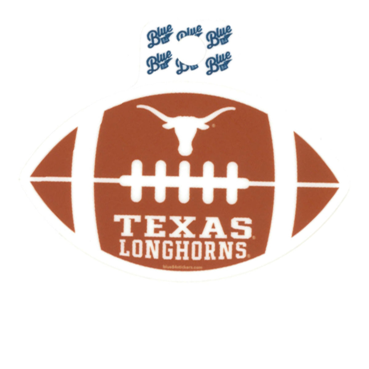 Blue 84 Educate Football Sticker