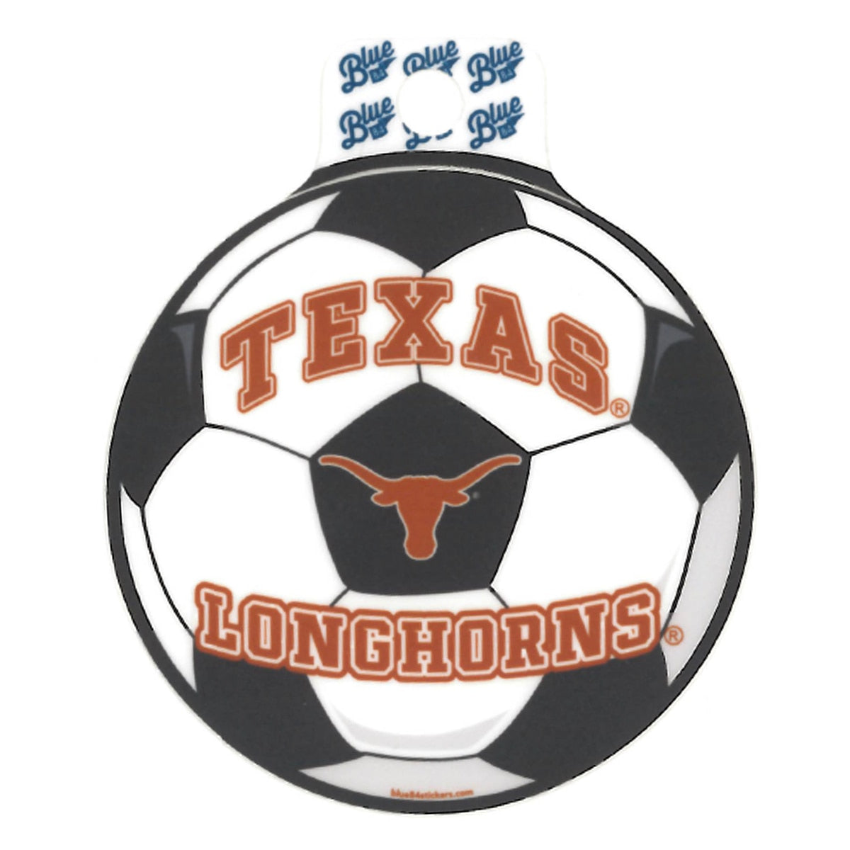 Blue 84 Educate Soccer Sticker