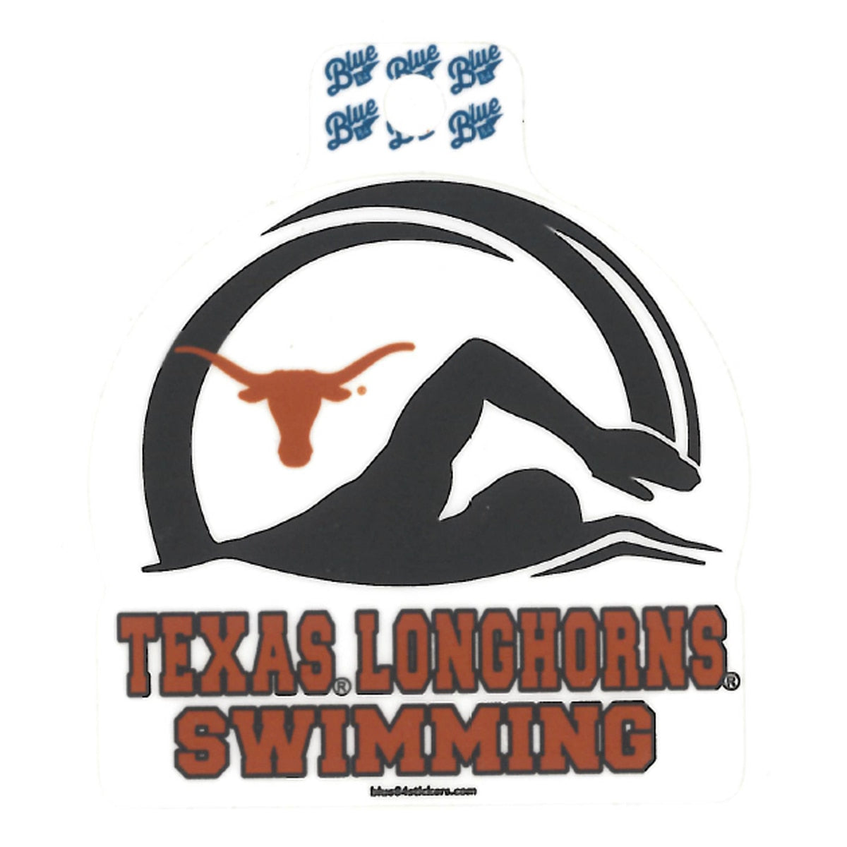 Blue 84 Educate Swimming Sticker