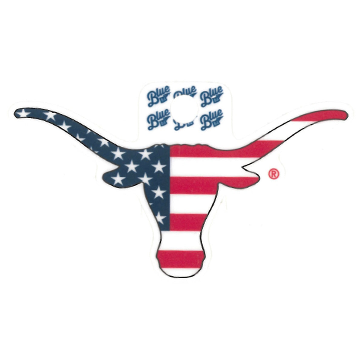 Blue 84 Stars 'N Stripes Sticker