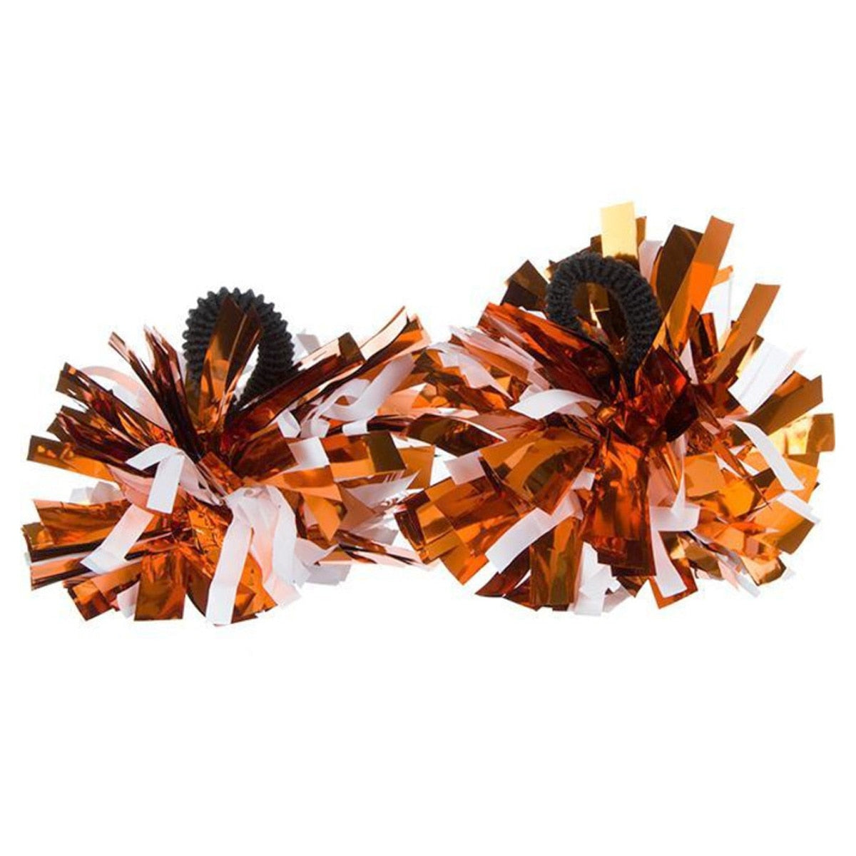 Burnt Orange Itsy Bitsy Poms - 2pk