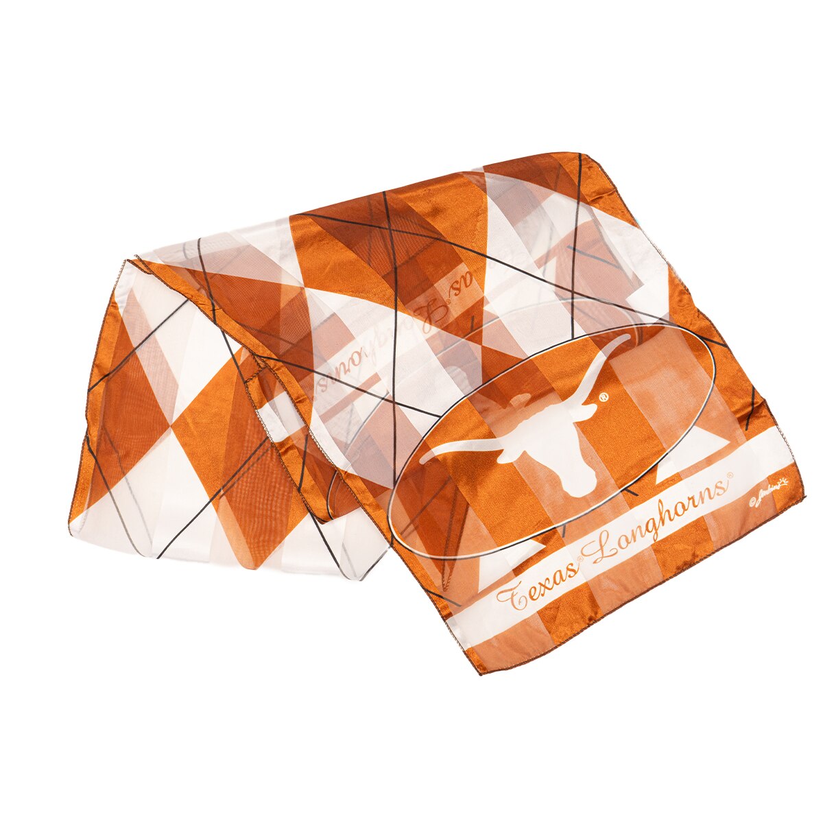Texas Longhorns Argyle Scarf
