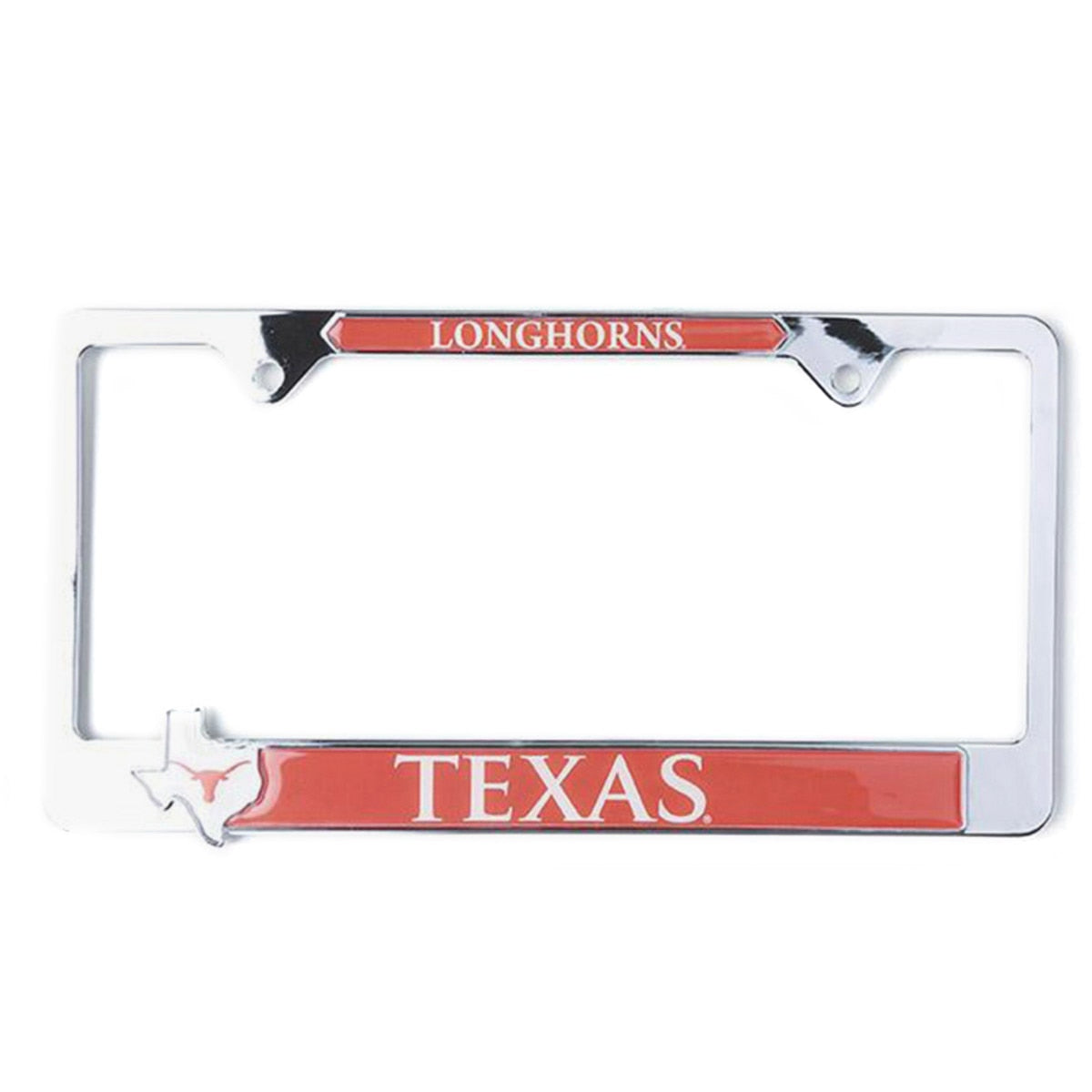 Longhorn State License Plate Frame