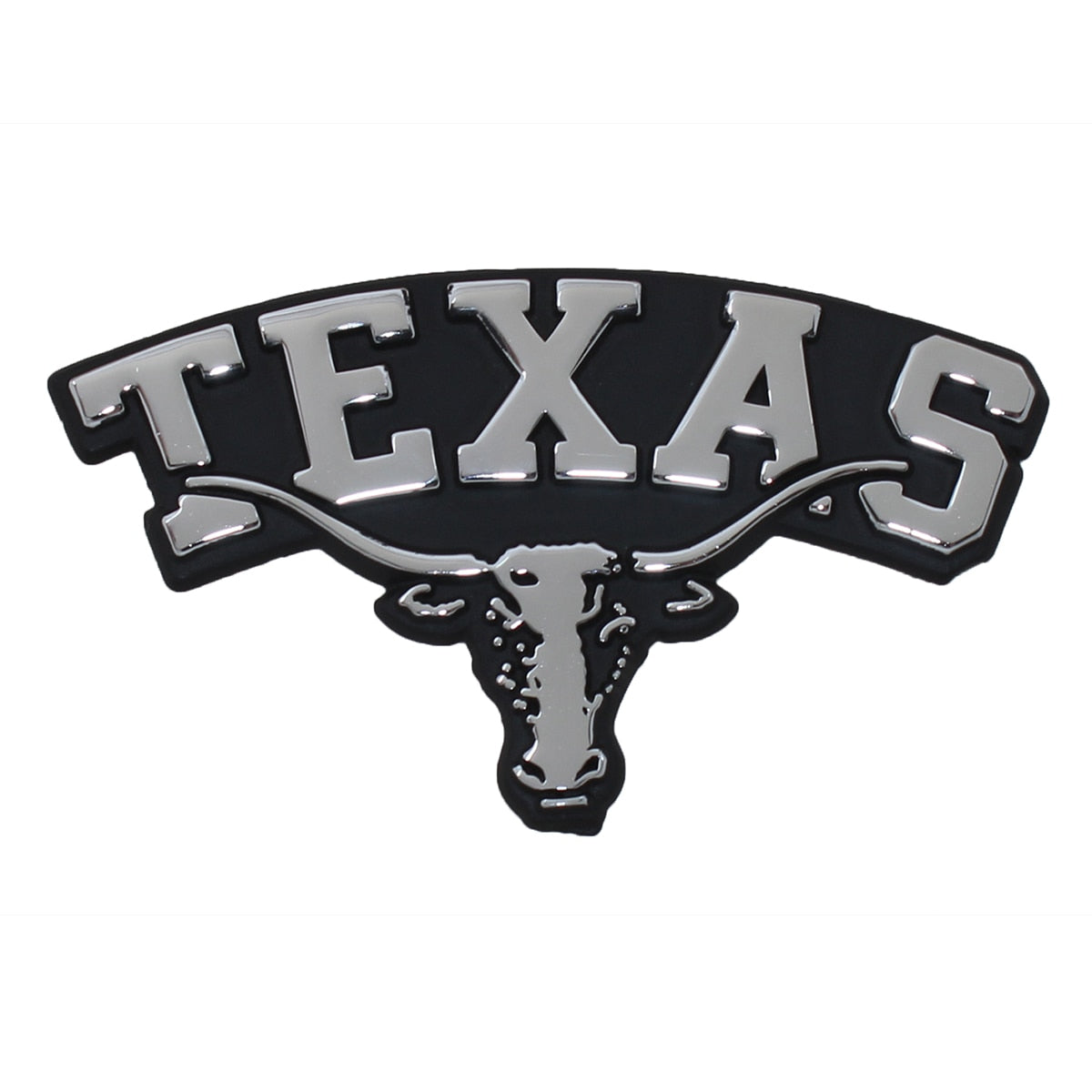 Texas Over Longhorn Car Emblem